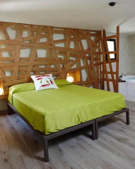 Bed in Hotel Galería Essentia