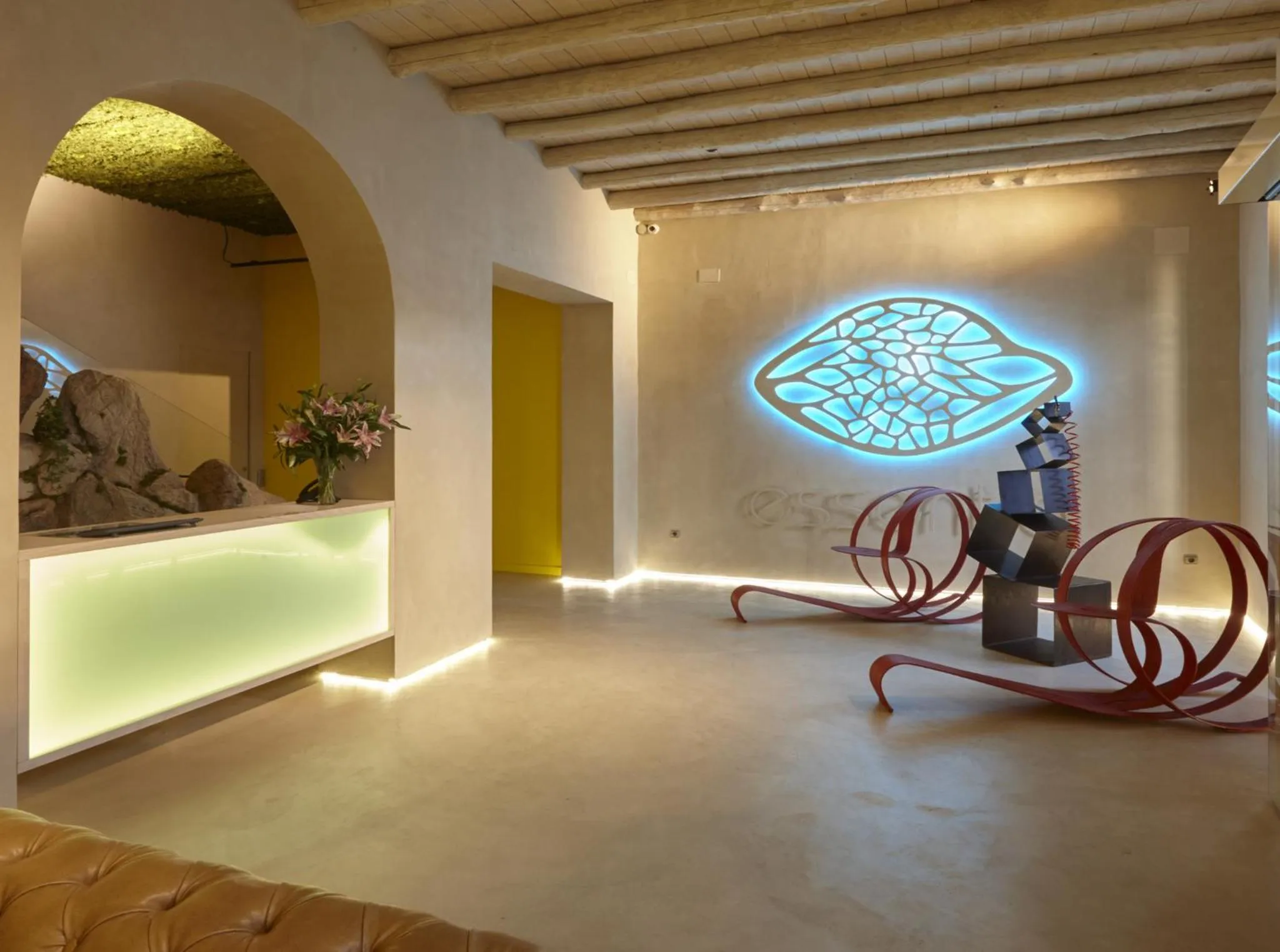 Lobby or reception in Hotel Galería Essentia