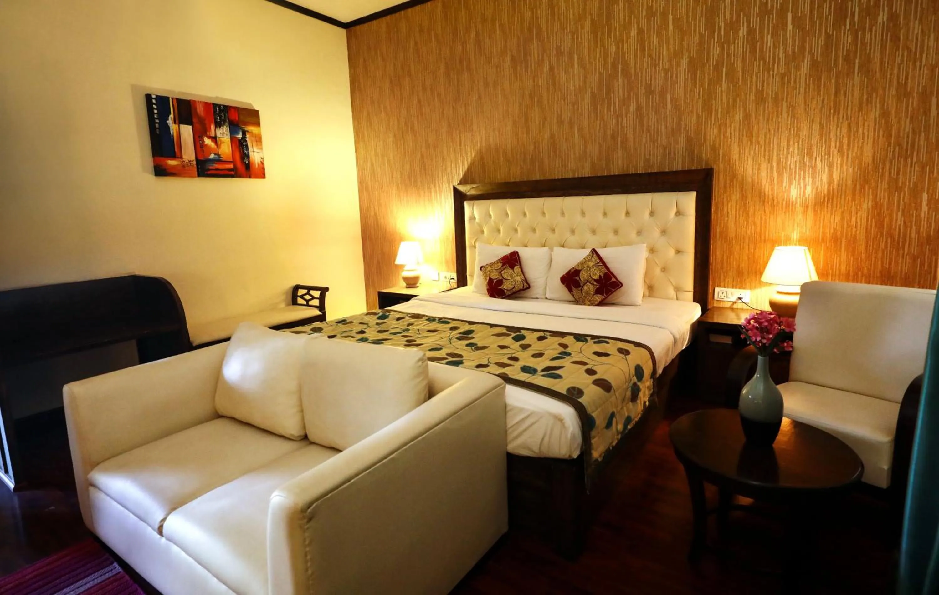 Photo of the whole room, Bed in Blue Ocean The Fern Resort & Spa Ganpatipule