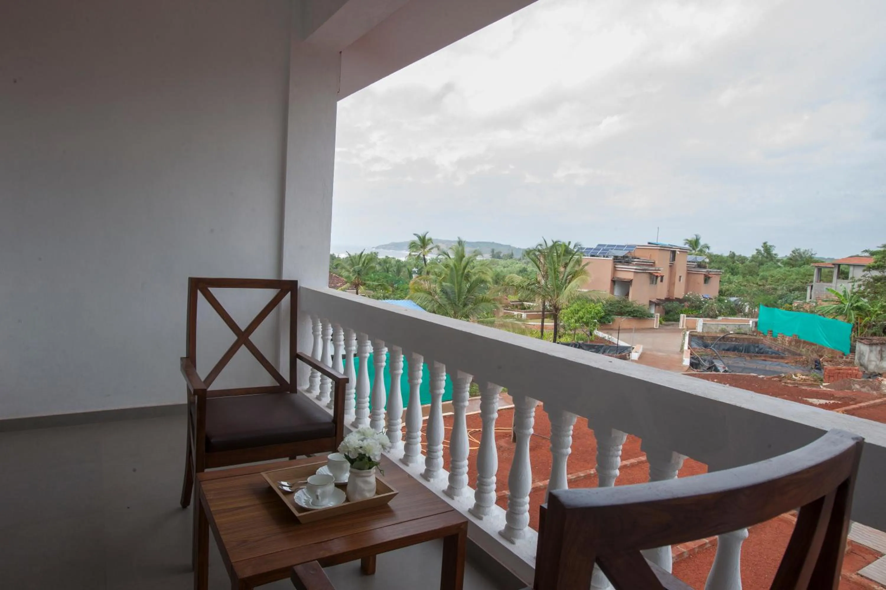 Balcony/Terrace in Blue Ocean The Fern Resort & Spa Ganpatipule