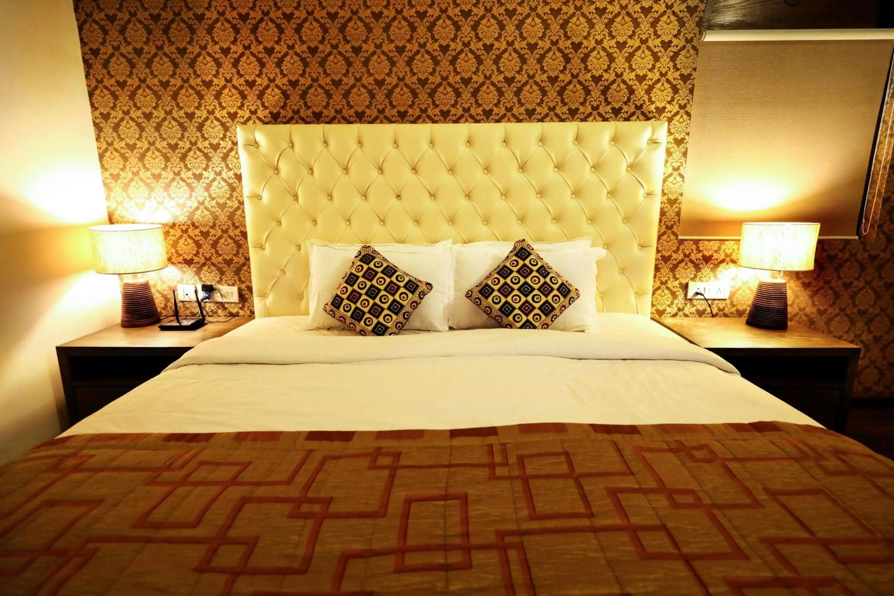 Photo of the whole room, Bed in Blue Ocean The Fern Resort & Spa Ganpatipule