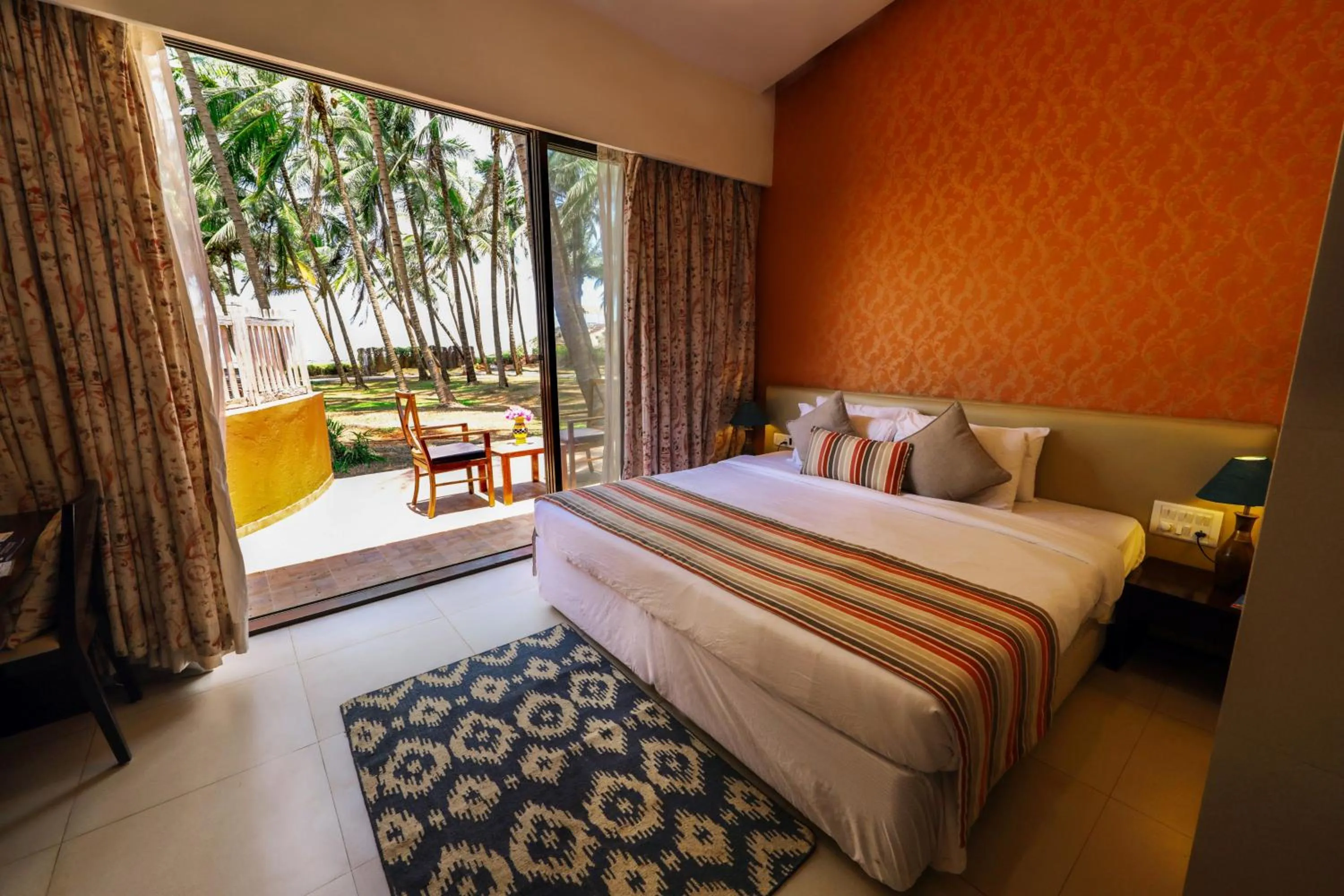 Bedroom, Bed in Blue Ocean The Fern Resort & Spa Ganpatipule