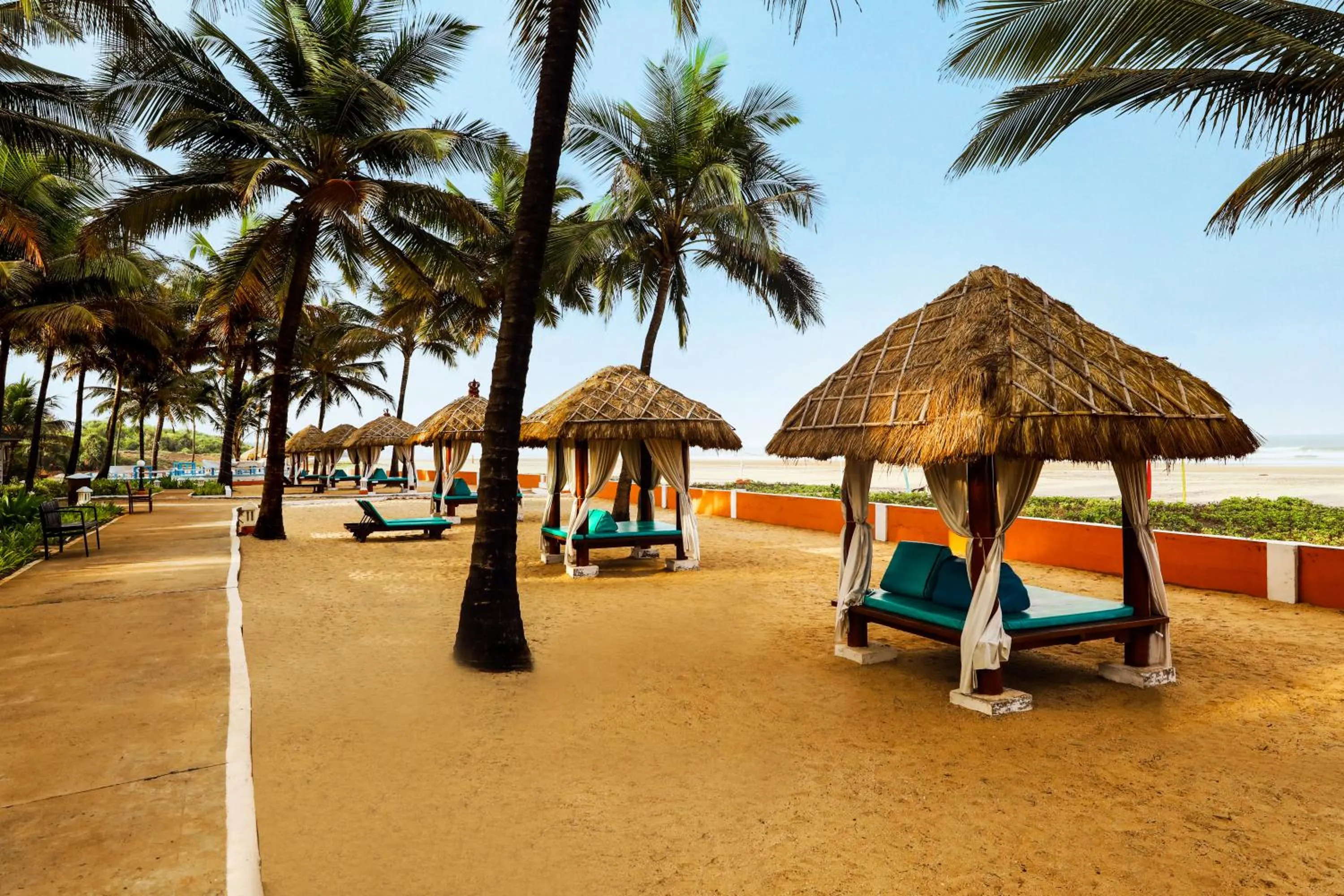 Beach in Blue Ocean The Fern Resort & Spa Ganpatipule