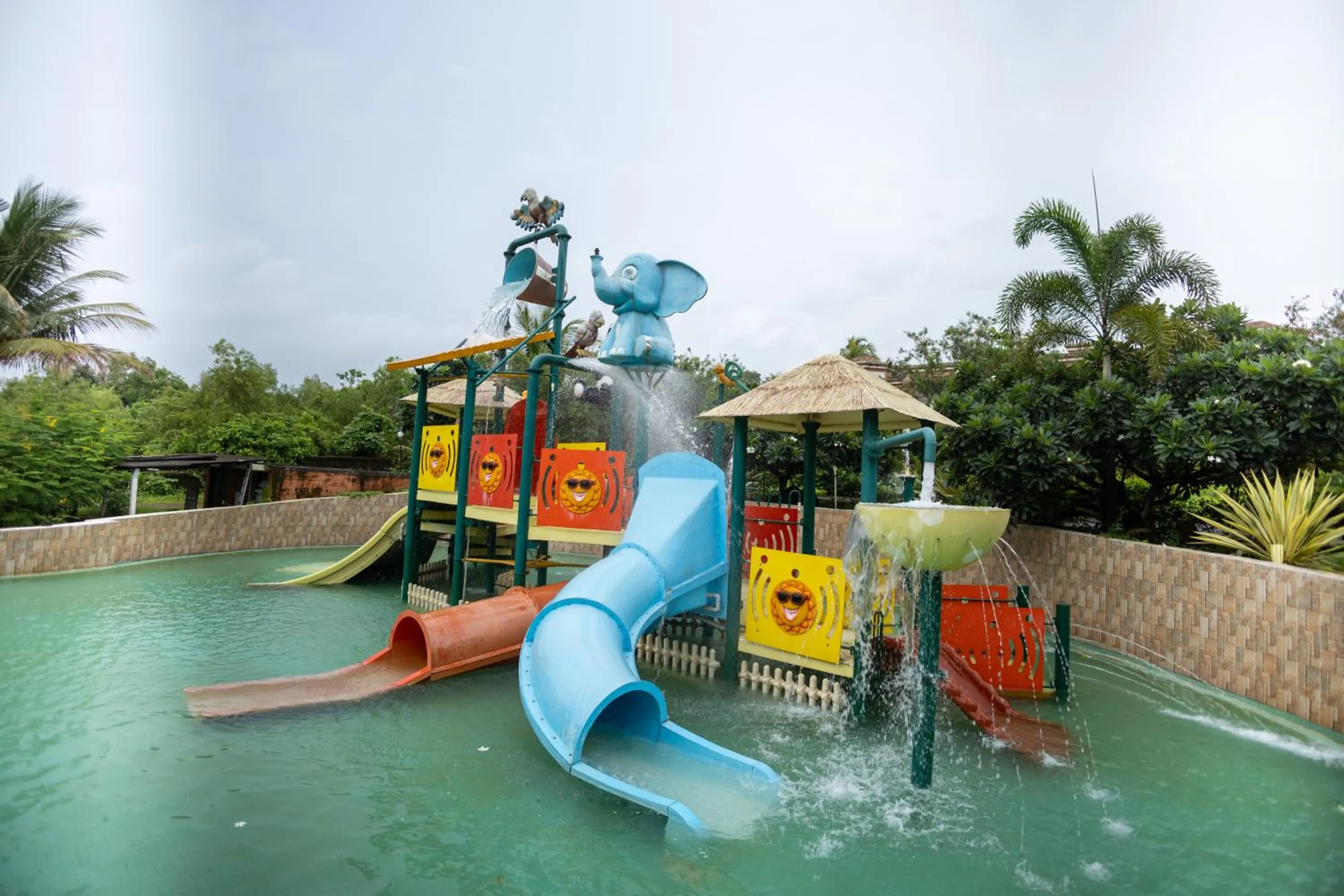 Aqua park in Blue Ocean The Fern Resort & Spa Ganpatipule