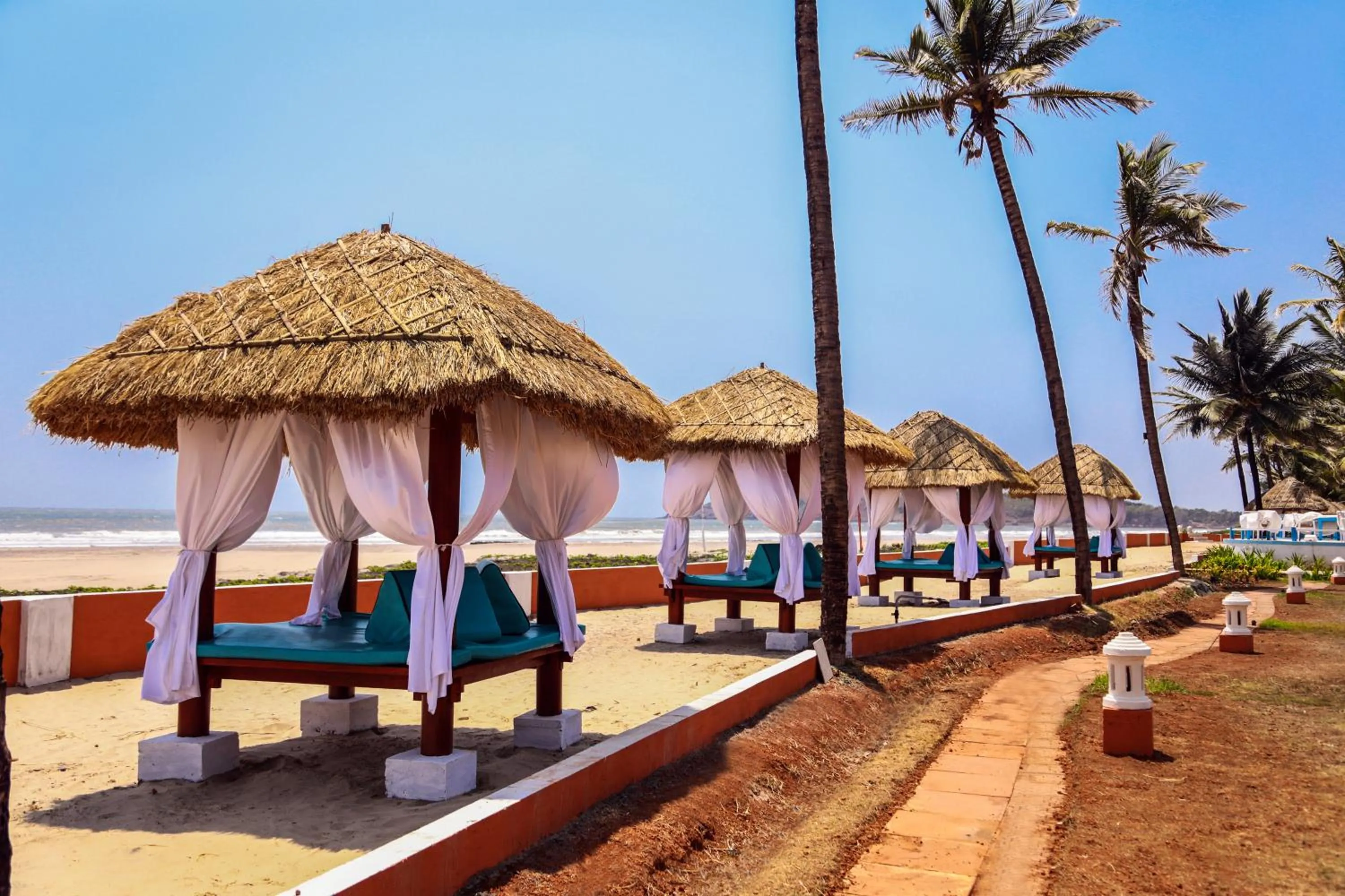 Beach in Blue Ocean The Fern Resort & Spa Ganpatipule