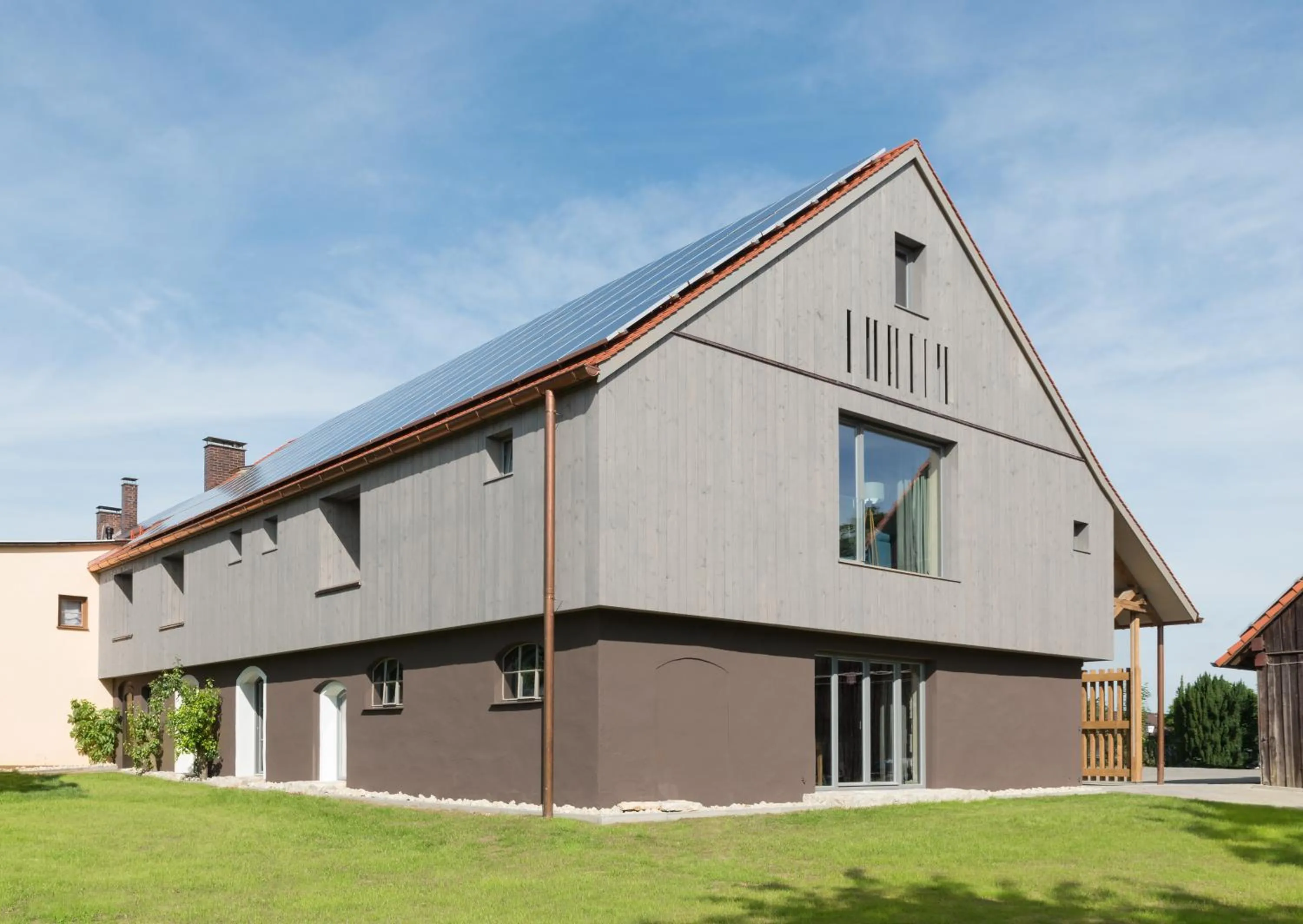 Facade/entrance in AlmRefugio