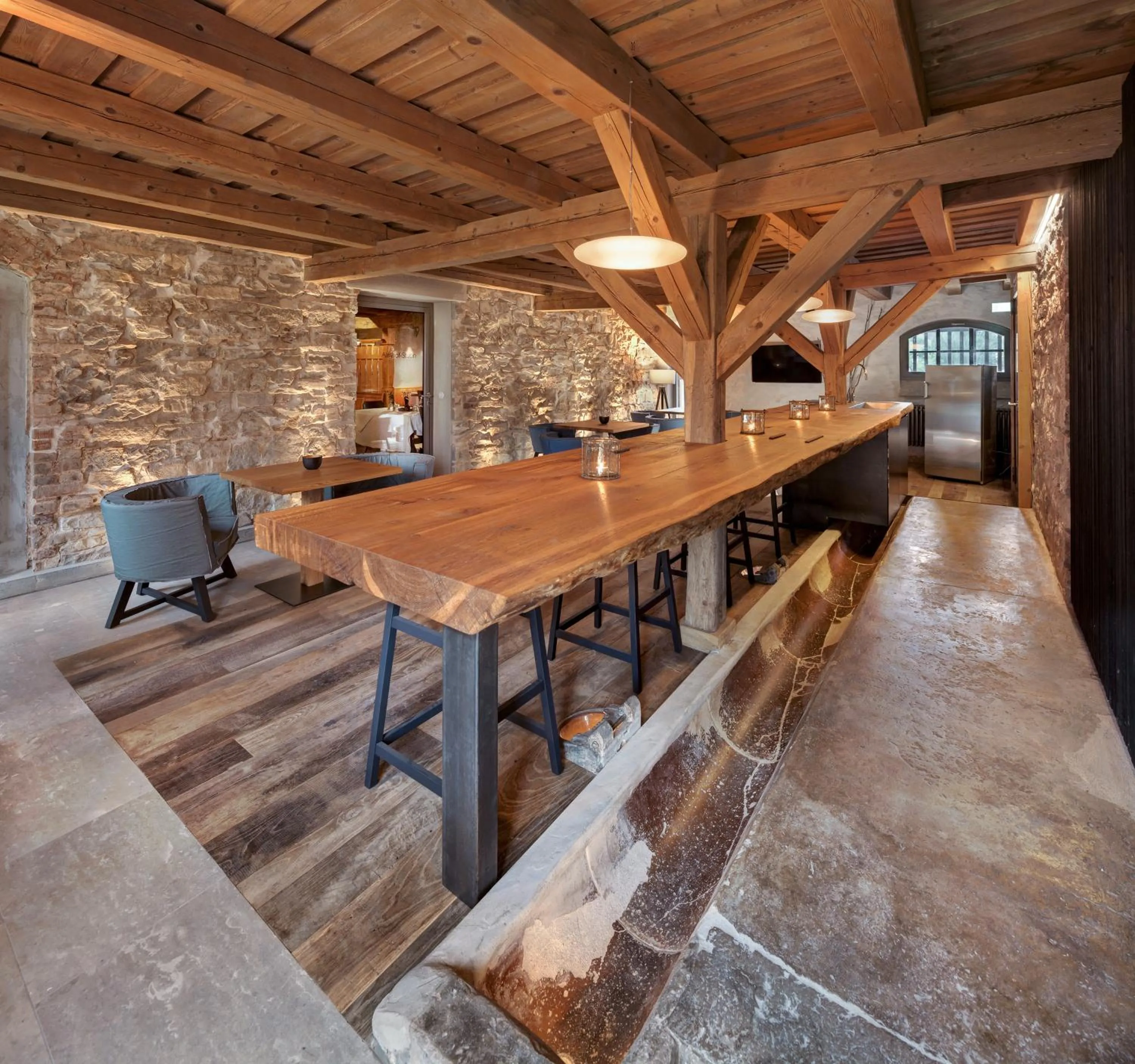 Lounge or bar in AlmRefugio