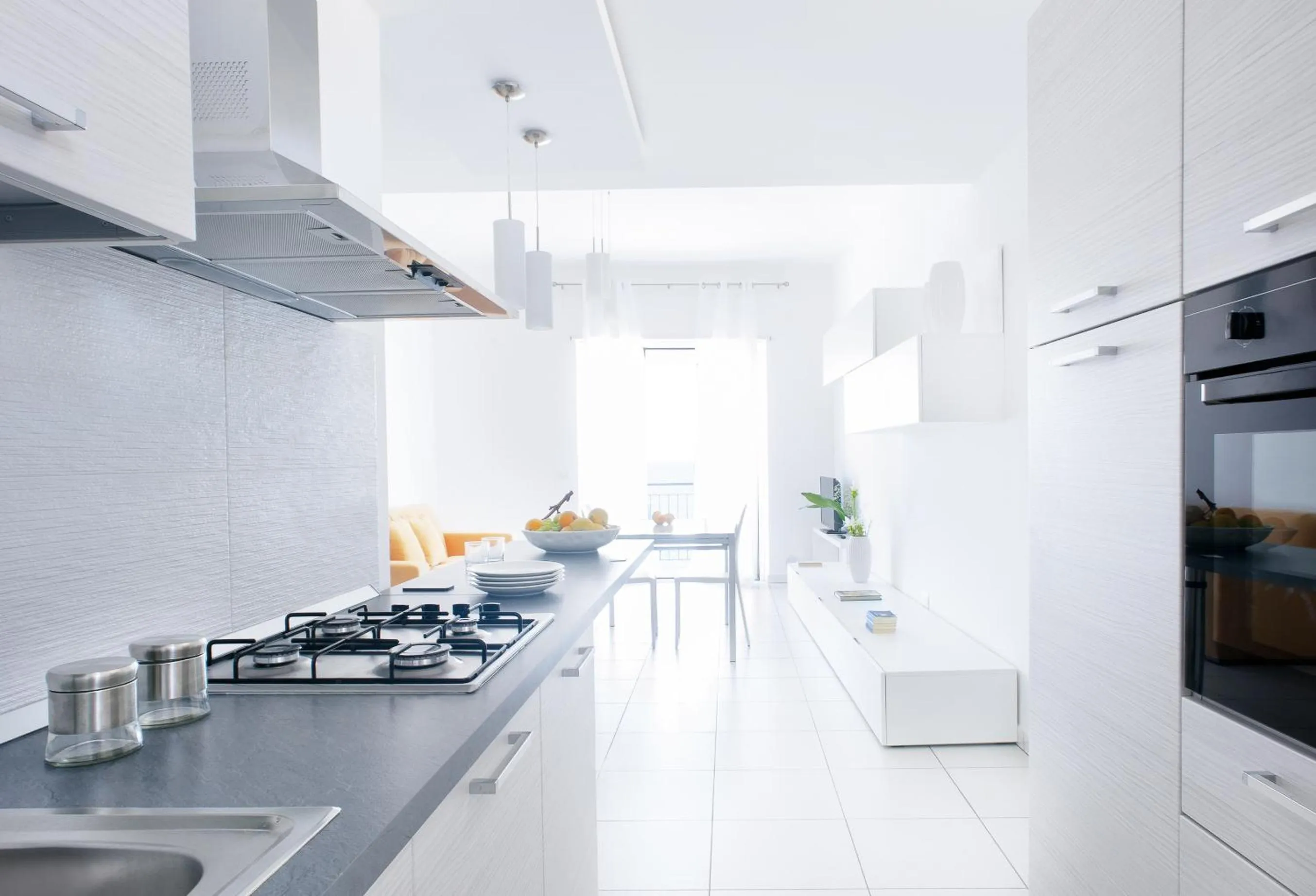 Kitchen or kitchenette in Vuelle Residence Apartments