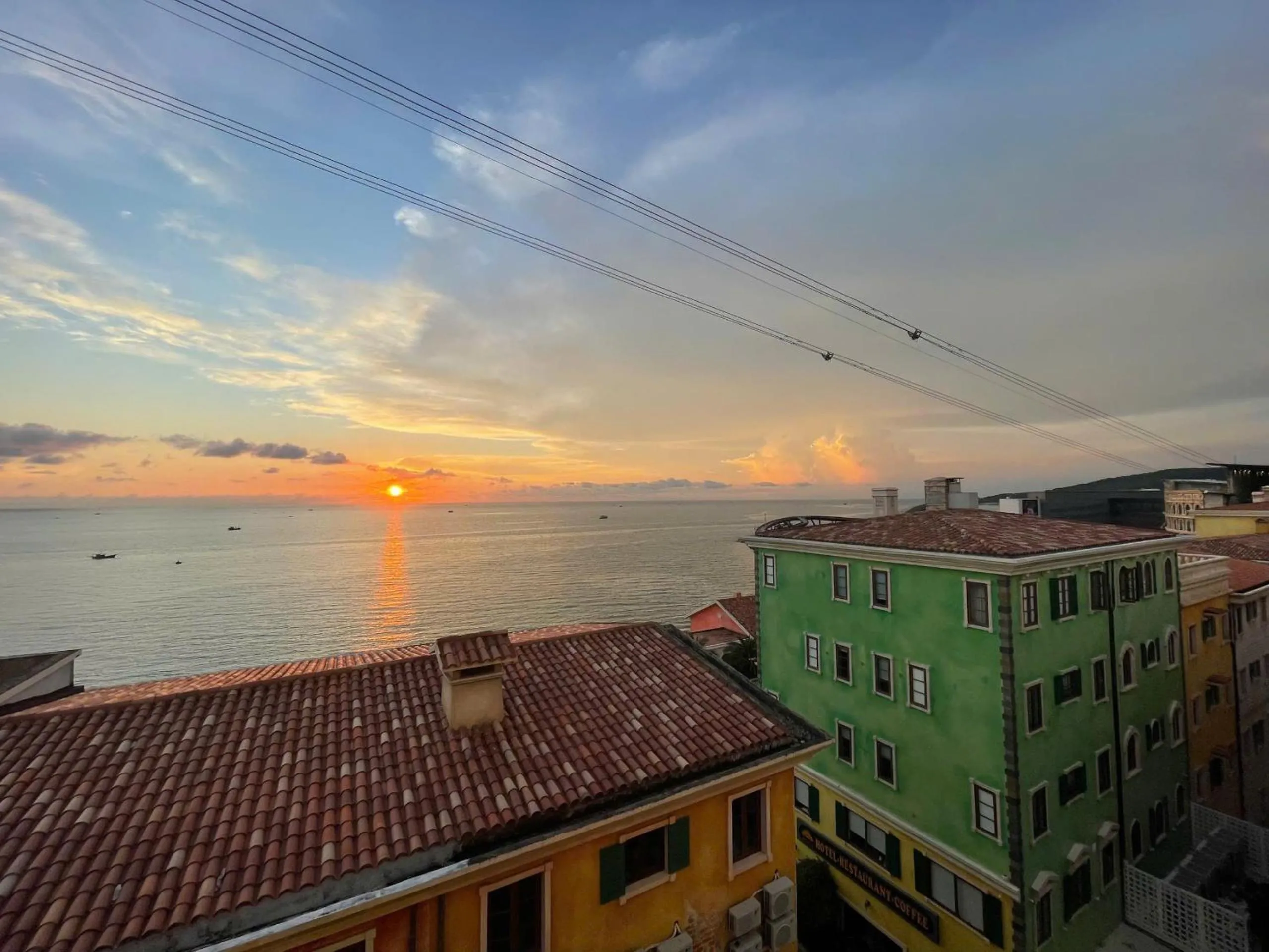 Two-Bedroom Apartment with Sea View in La Maison De Dino Hotels & Apartments Sunset Town Phu Quoc
