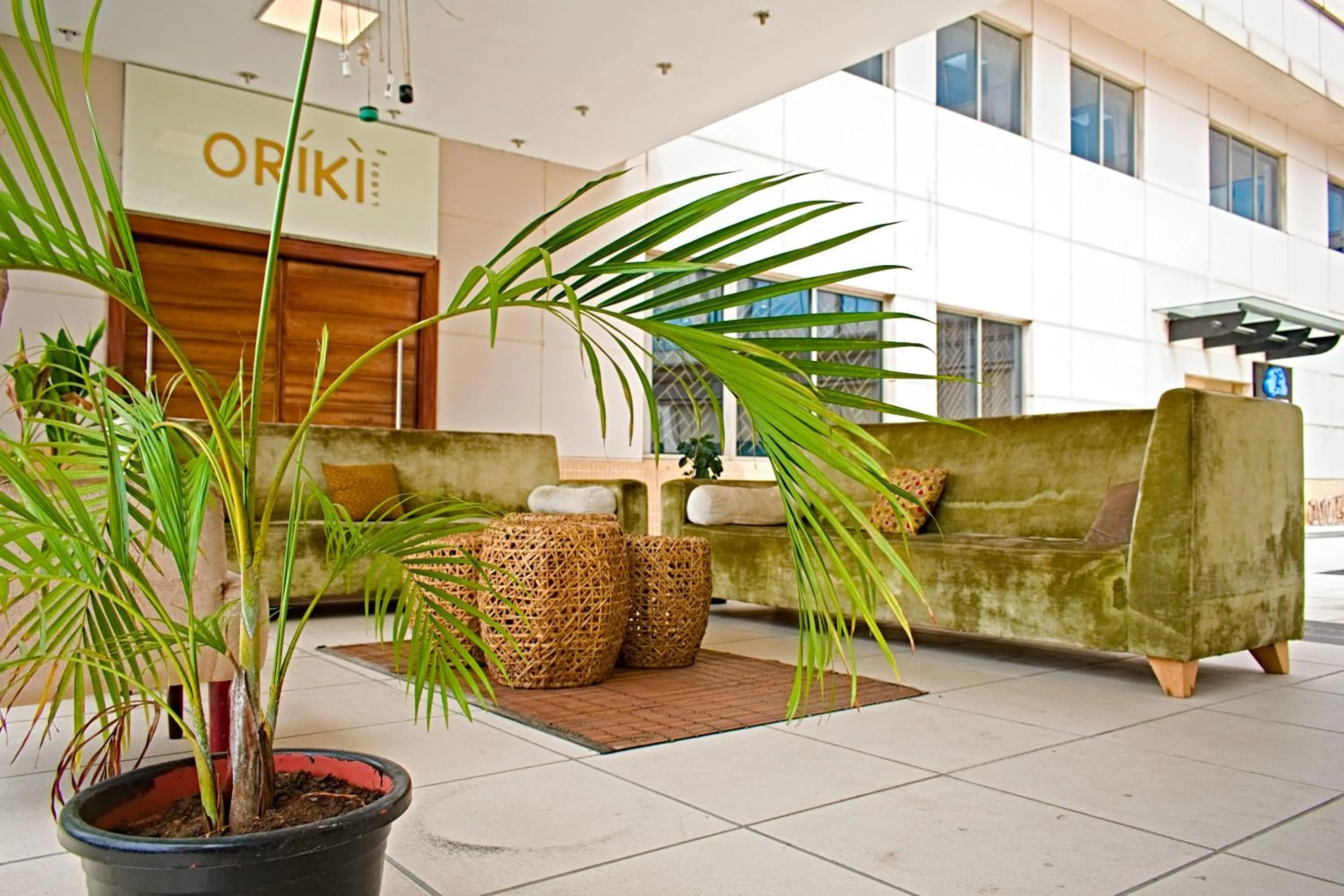 Lobby or reception in Lagos Oriental Hotel
