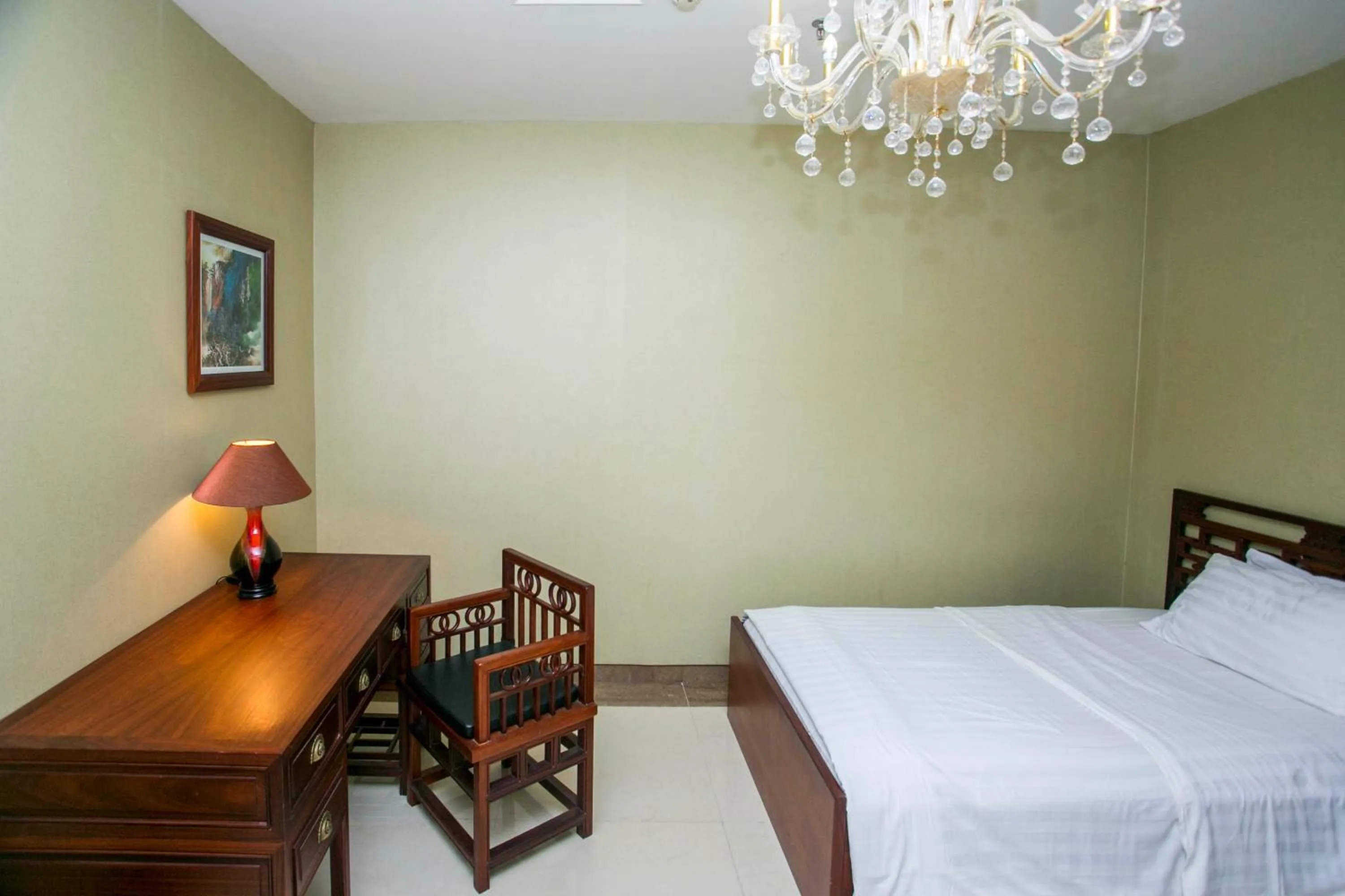 Bed in Lagos Oriental Hotel