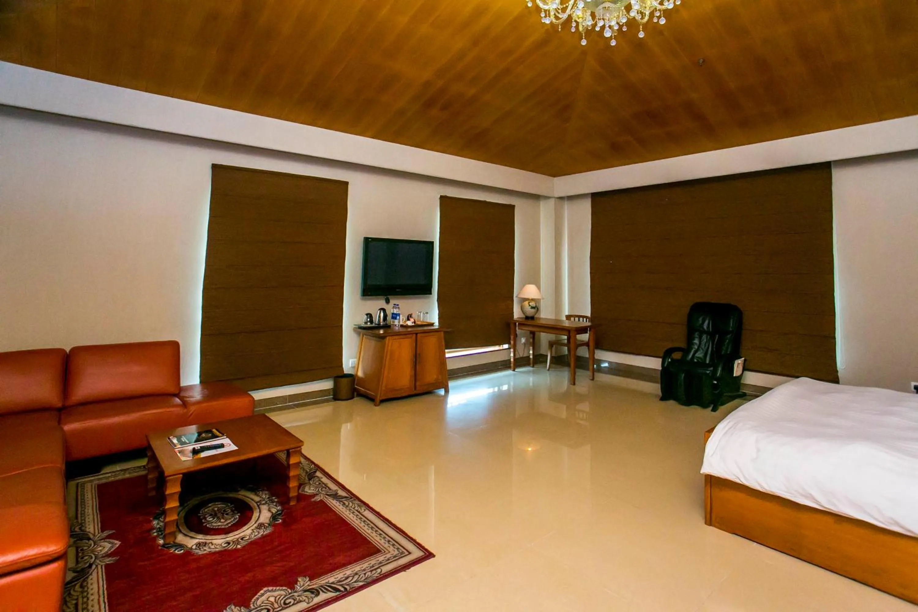 Bed in Lagos Oriental Hotel