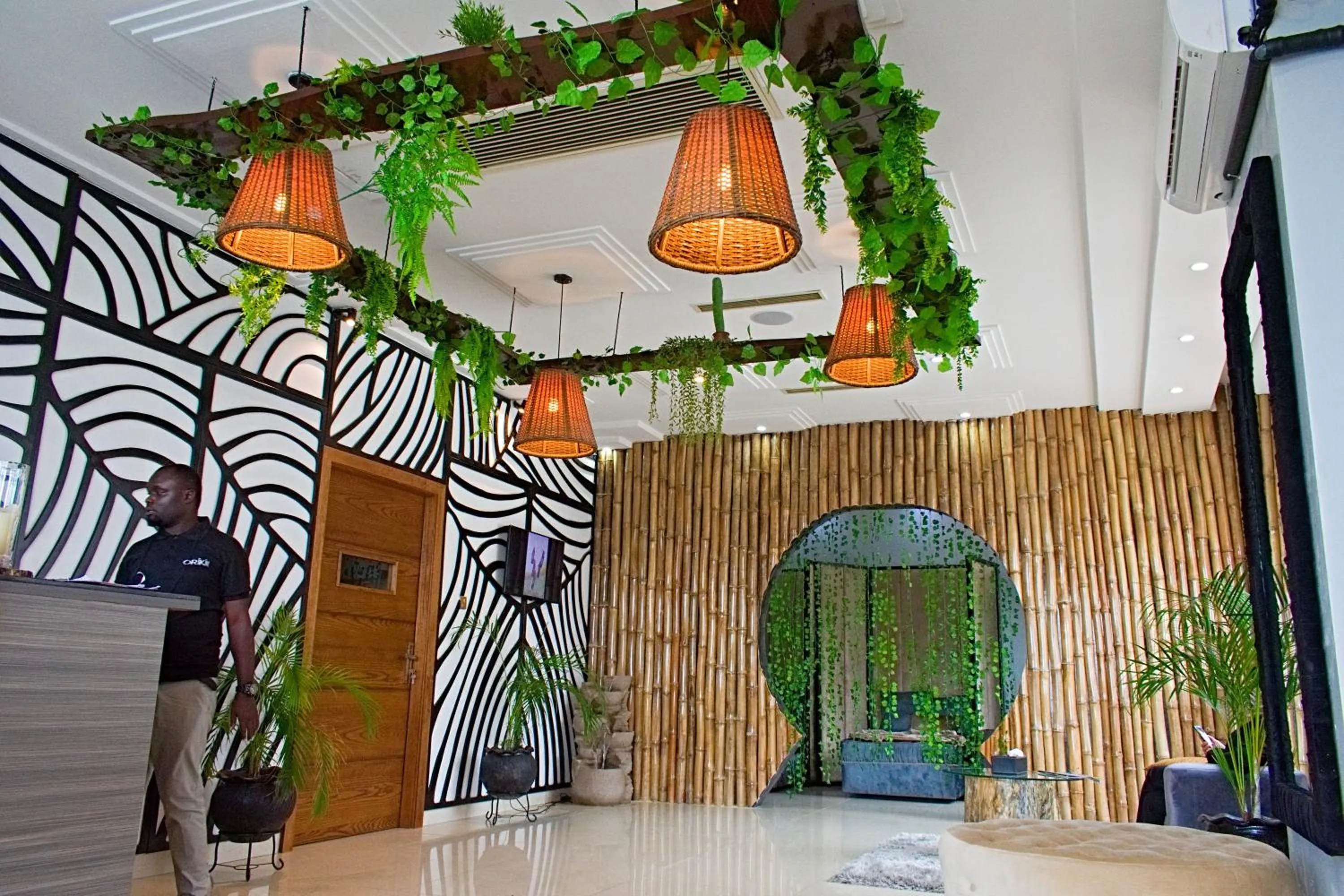 Facade/entrance in Lagos Oriental Hotel