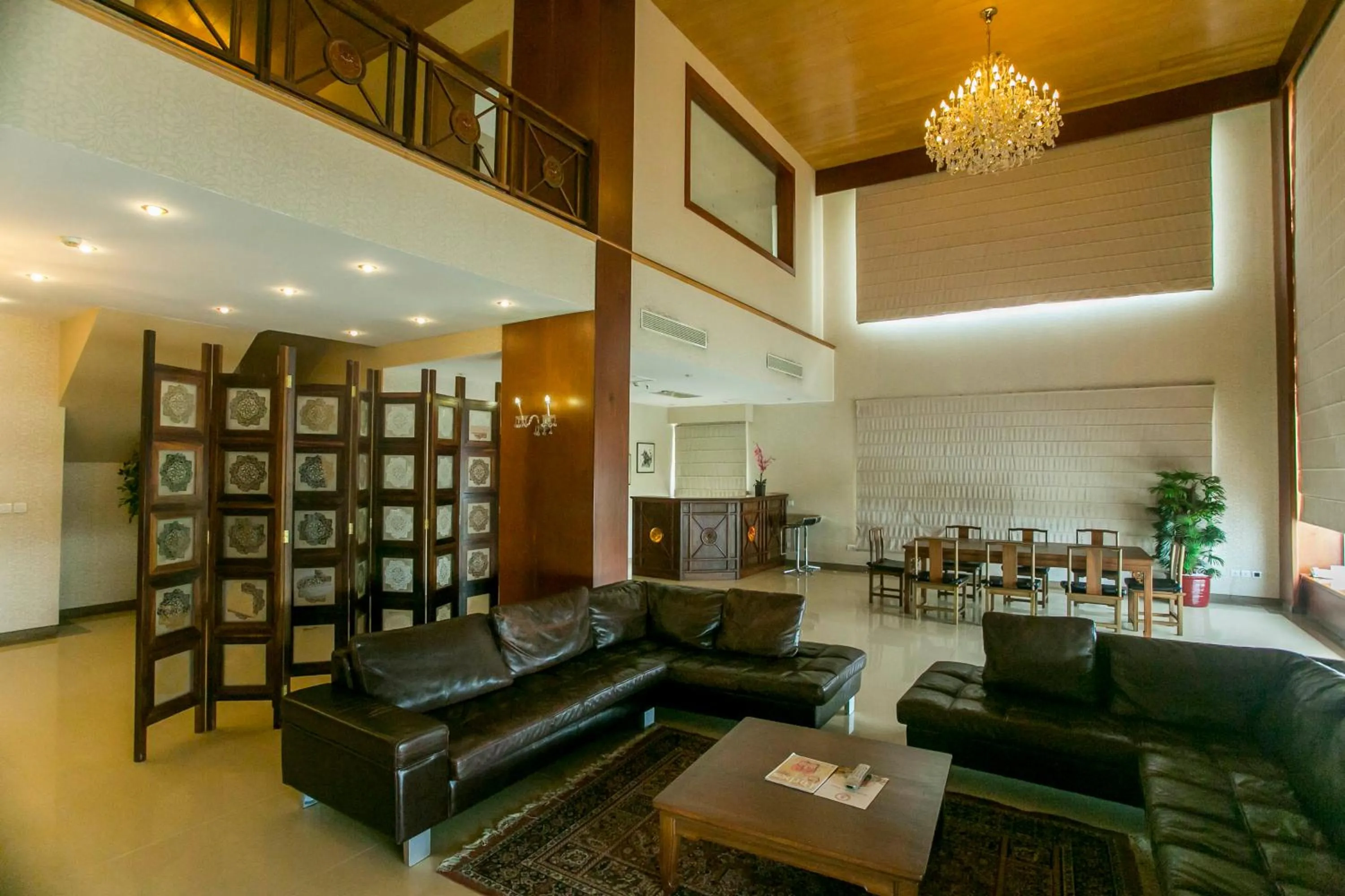 Seating area in Lagos Oriental Hotel