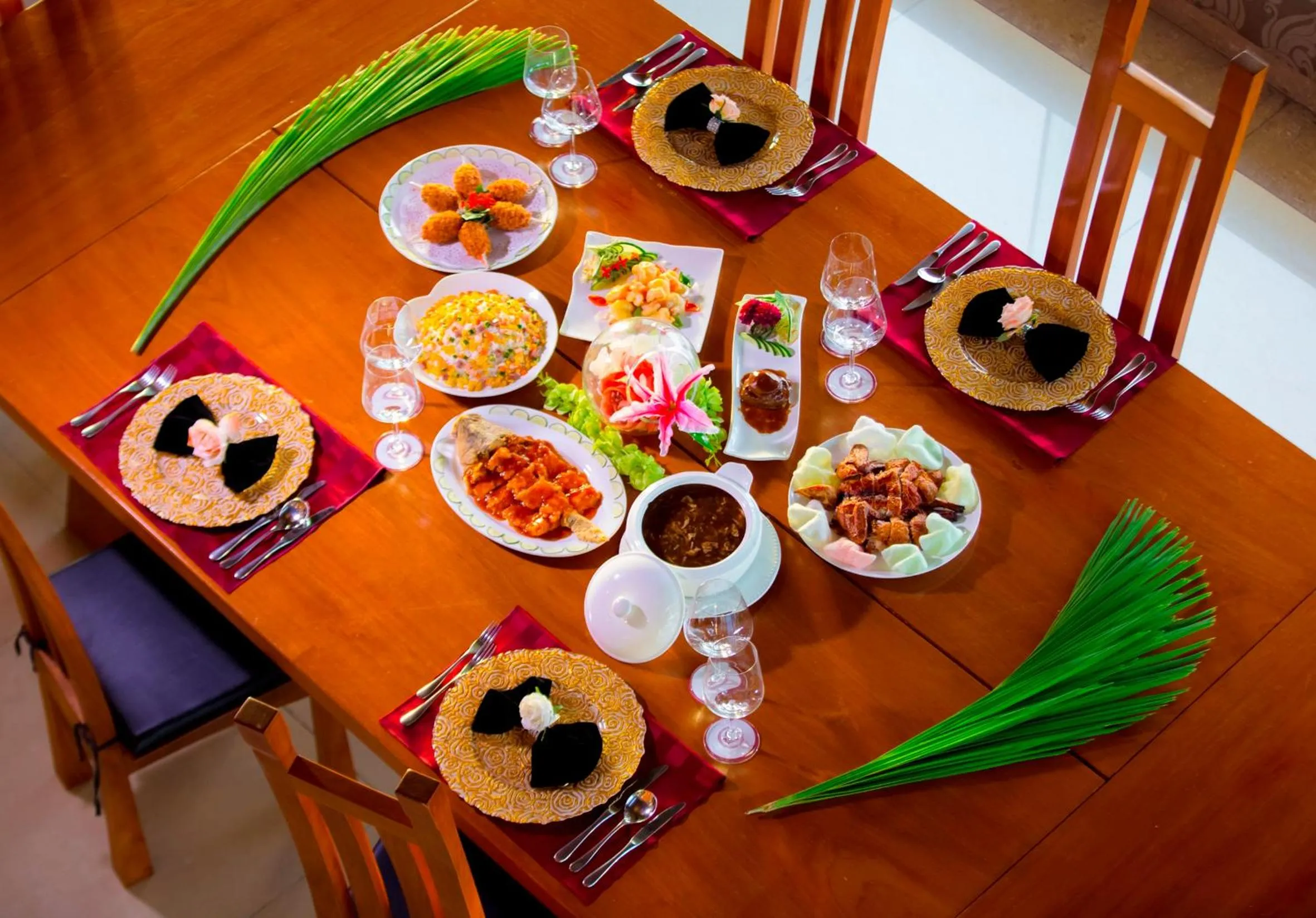 Food and drinks in Lagos Oriental Hotel