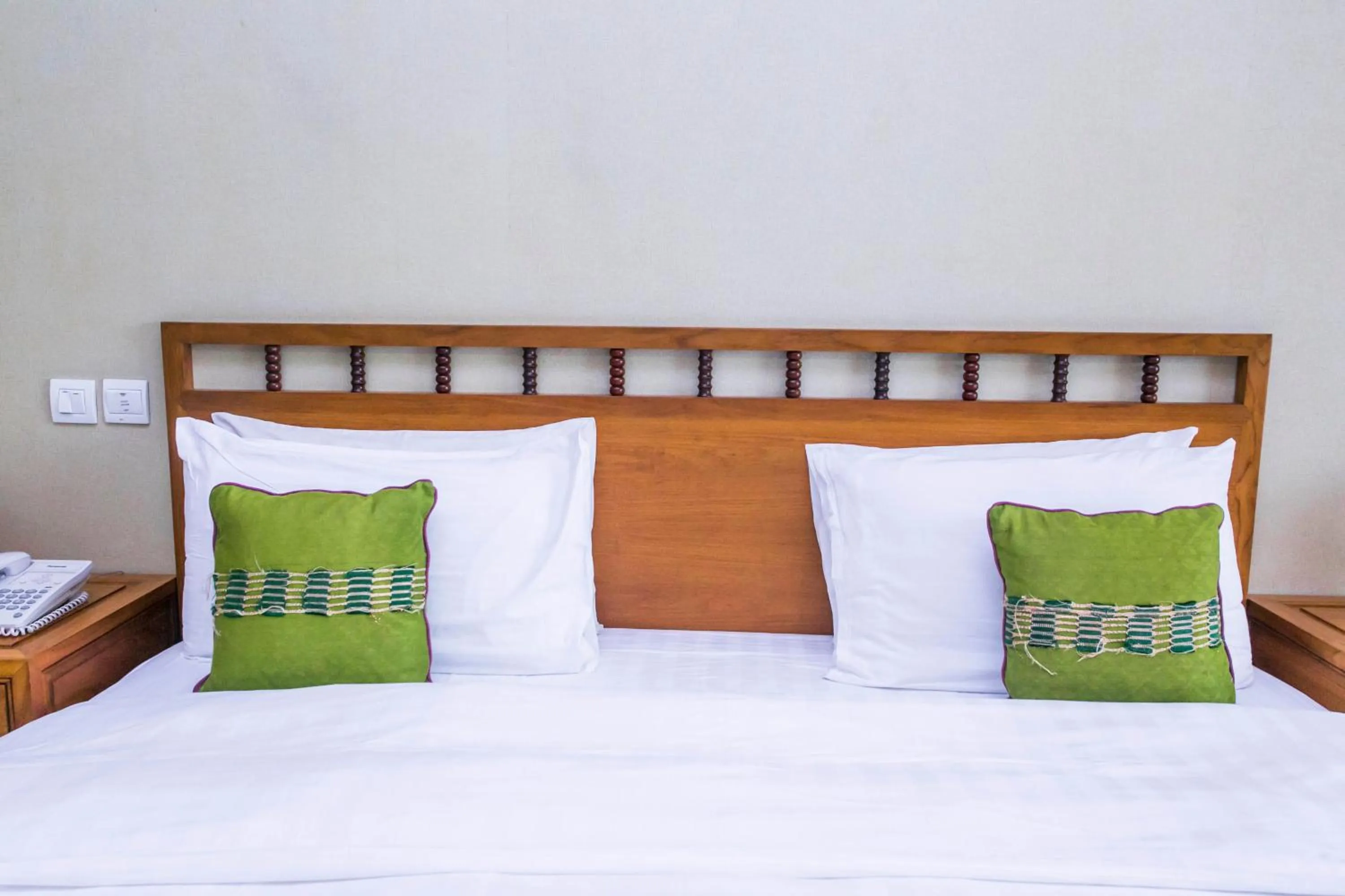 Bed in Lagos Oriental Hotel