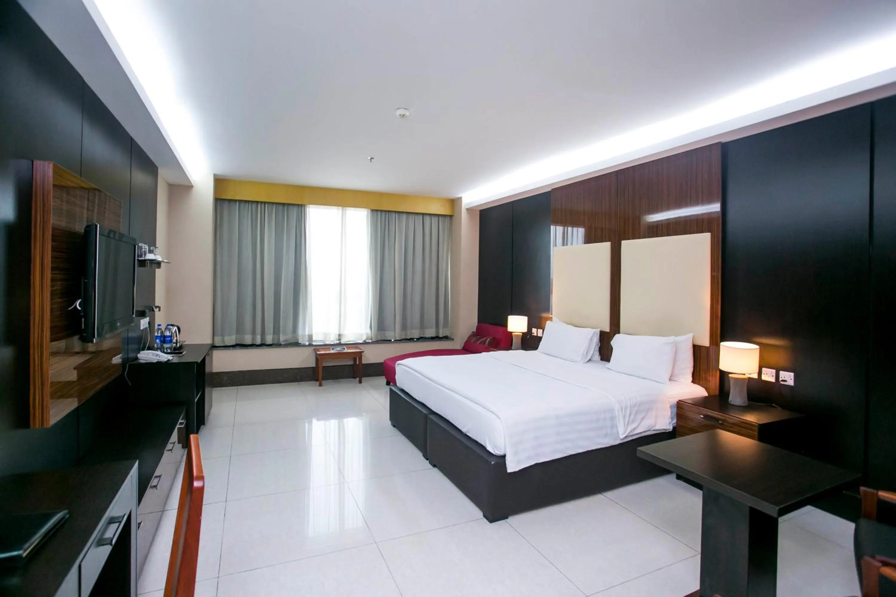 Bed in Lagos Oriental Hotel