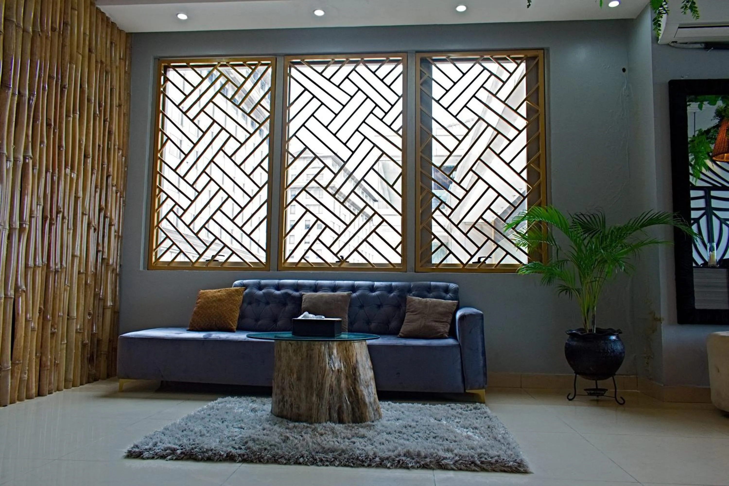 Living room in Lagos Oriental Hotel