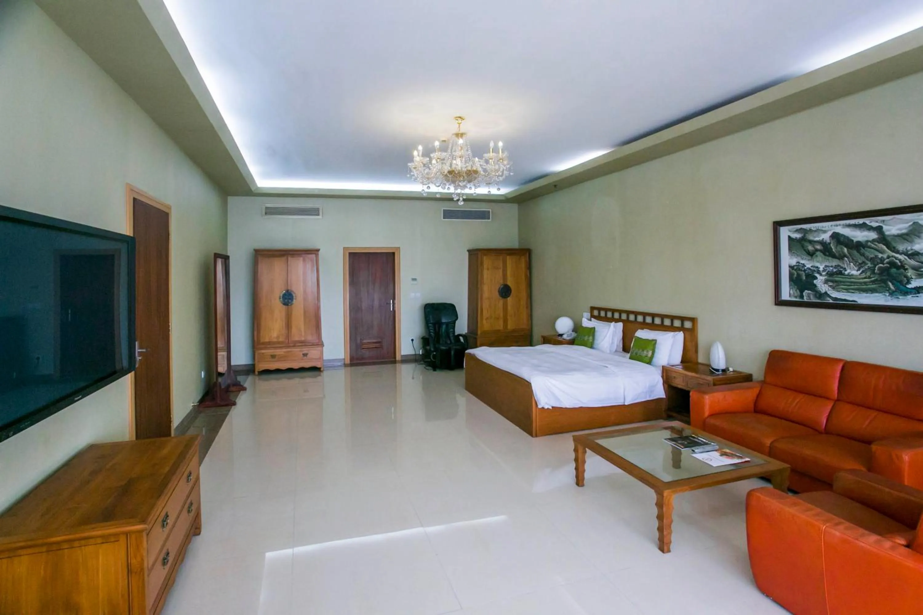 Bed in Lagos Oriental Hotel