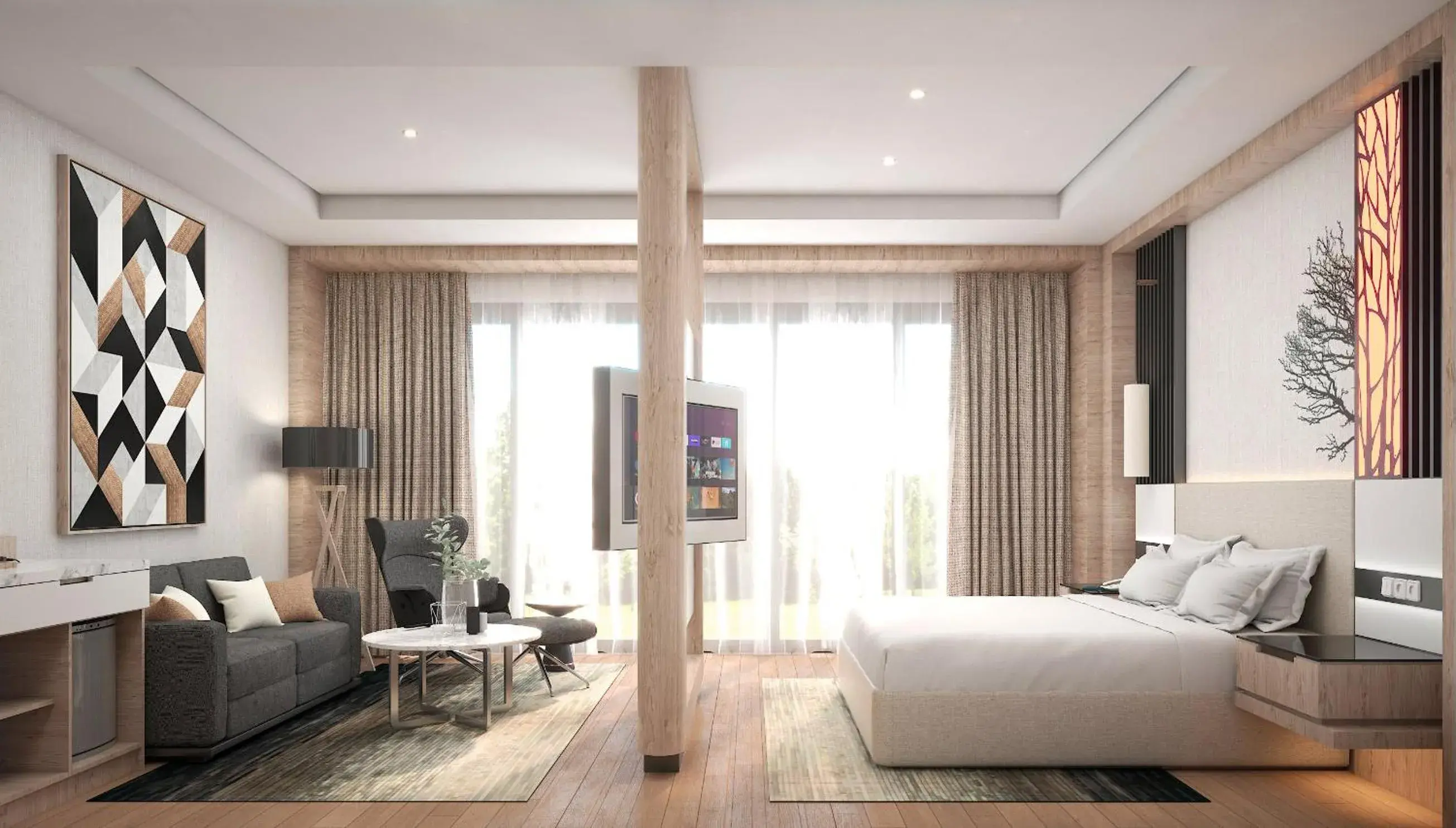 Deluxe Double Room in Grand Swiss-Belhotel Harbour Bay Batam Deluxe Double Room in Grand Swiss-Belhotel Harbour Bay Batam