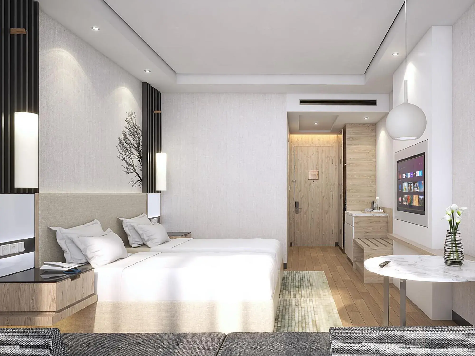 Deluxe Double or Twin Room in Grand Swiss-Belhotel Harbour Bay Batam Deluxe Double or Twin Room in Grand Swiss-Belhotel Harbour Bay Batam