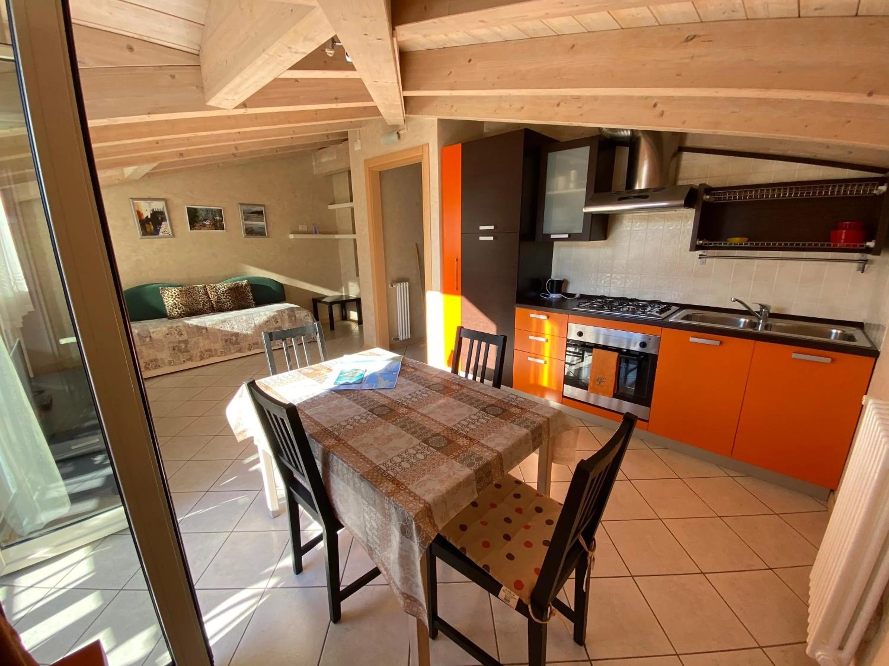 Kitchen or kitchenette in Appartamenti Jamaica