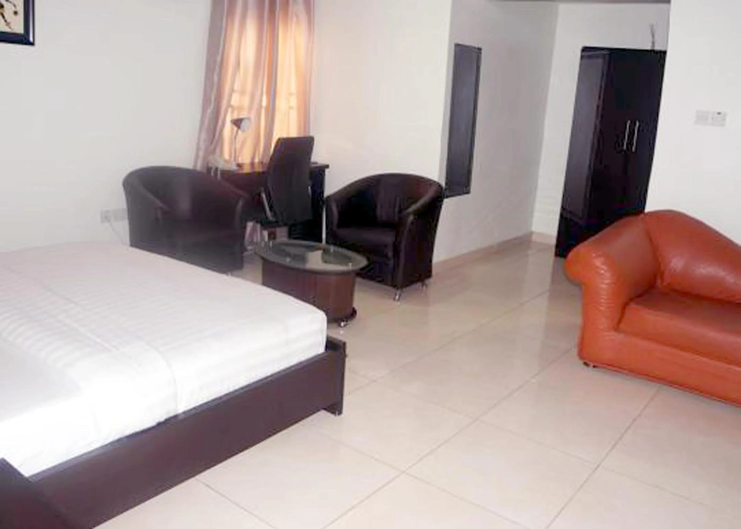 Seating area, Bed in De Rigg Place - Alaka Estate, Surulere