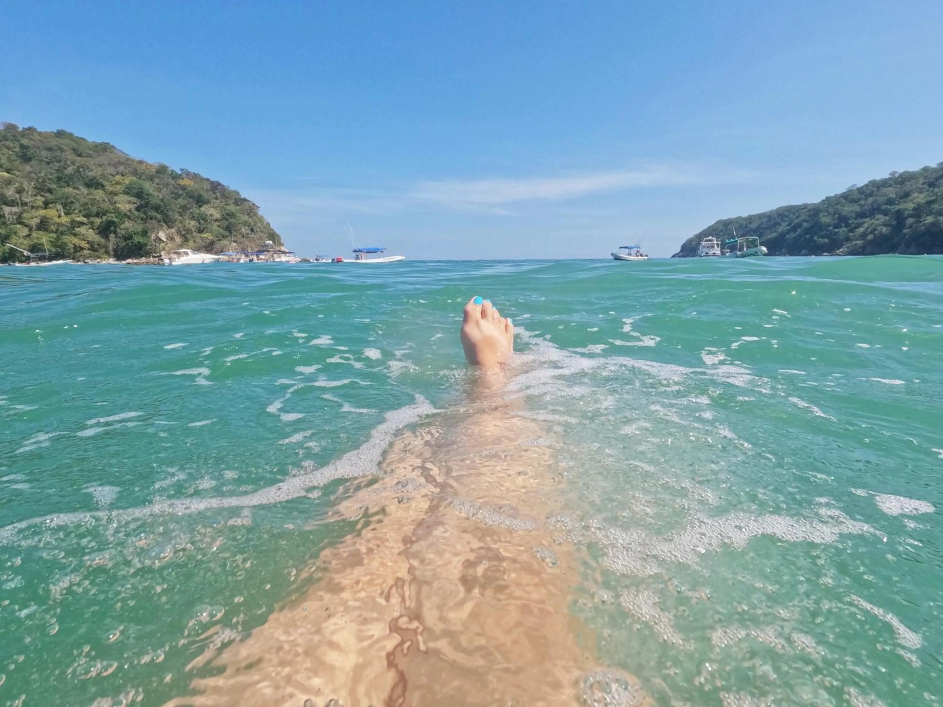 Beach in Agua Azul la Villa