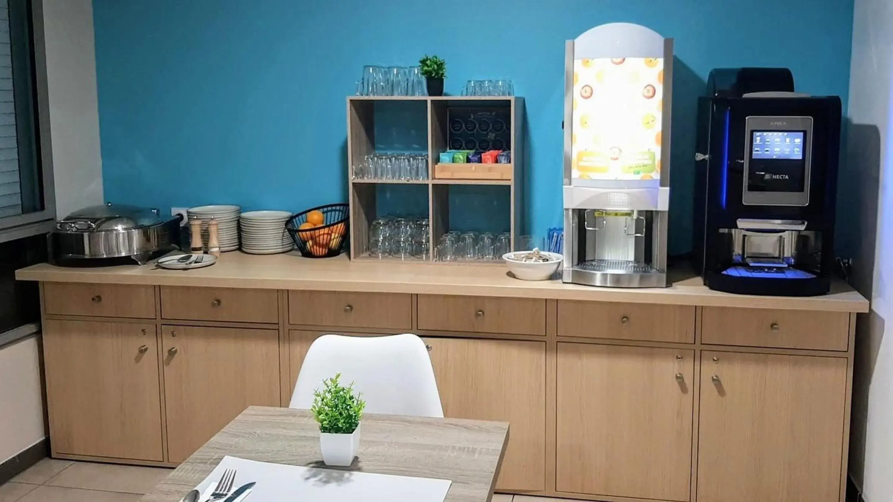 Buffet breakfast in Appart Hotel Odalys City Amiens Blamont Buffet breakfast in Appart Hotel Odalys City Amiens Blamont