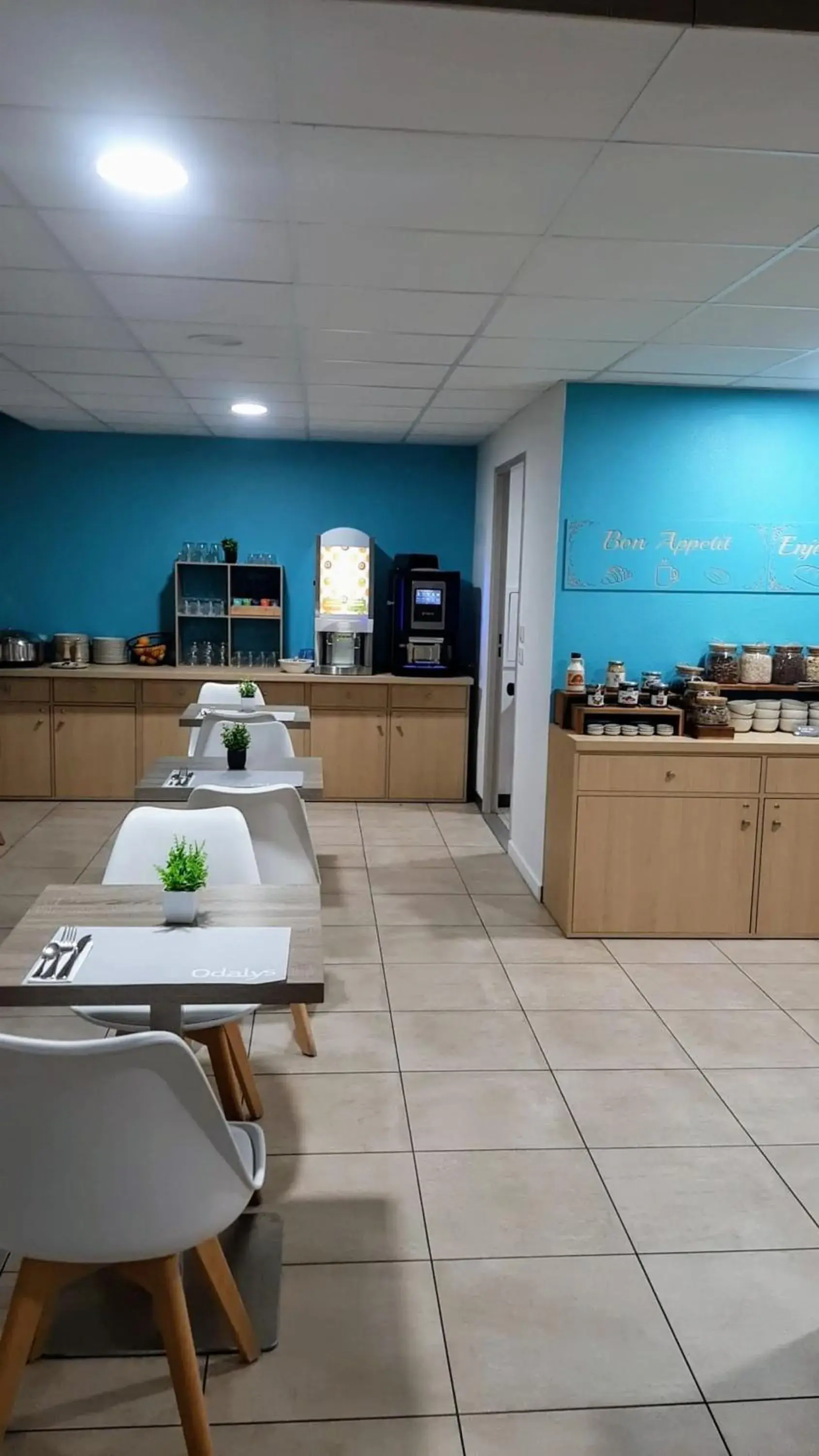 Buffet breakfast in Appart Hotel Odalys City Amiens Blamont Buffet breakfast in Appart Hotel Odalys City Amiens Blamont