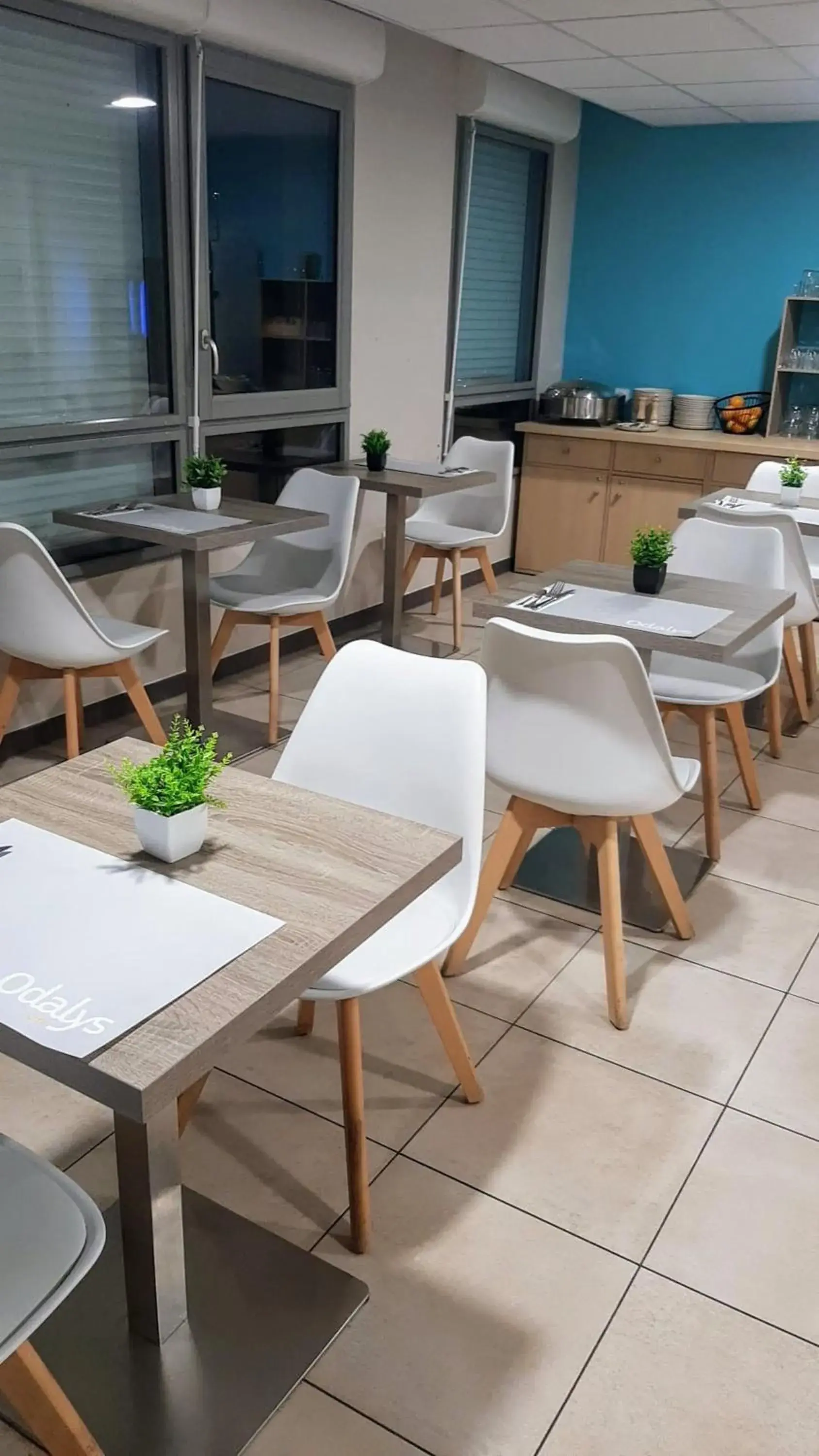 Buffet breakfast in Appart Hotel Odalys City Amiens Blamont Buffet breakfast in Appart Hotel Odalys City Amiens Blamont