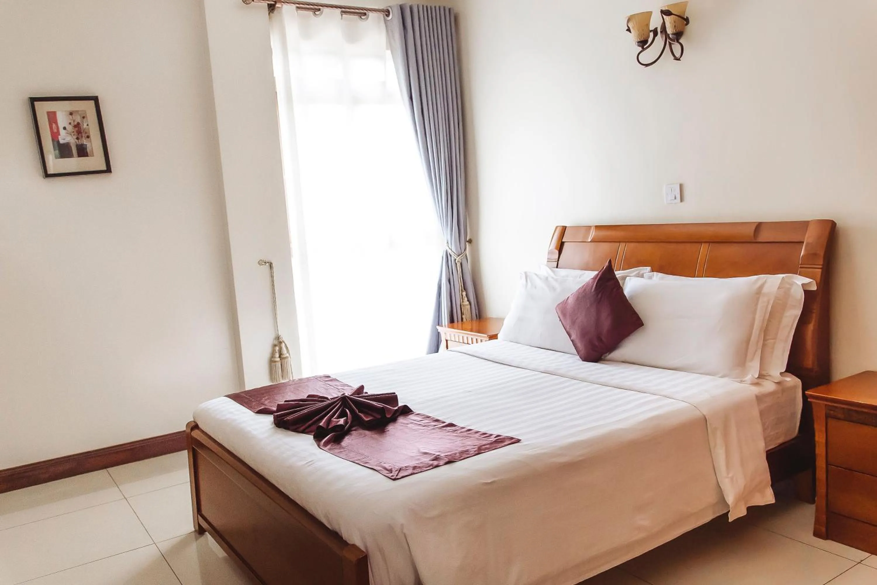Bed in Highlands Apartment