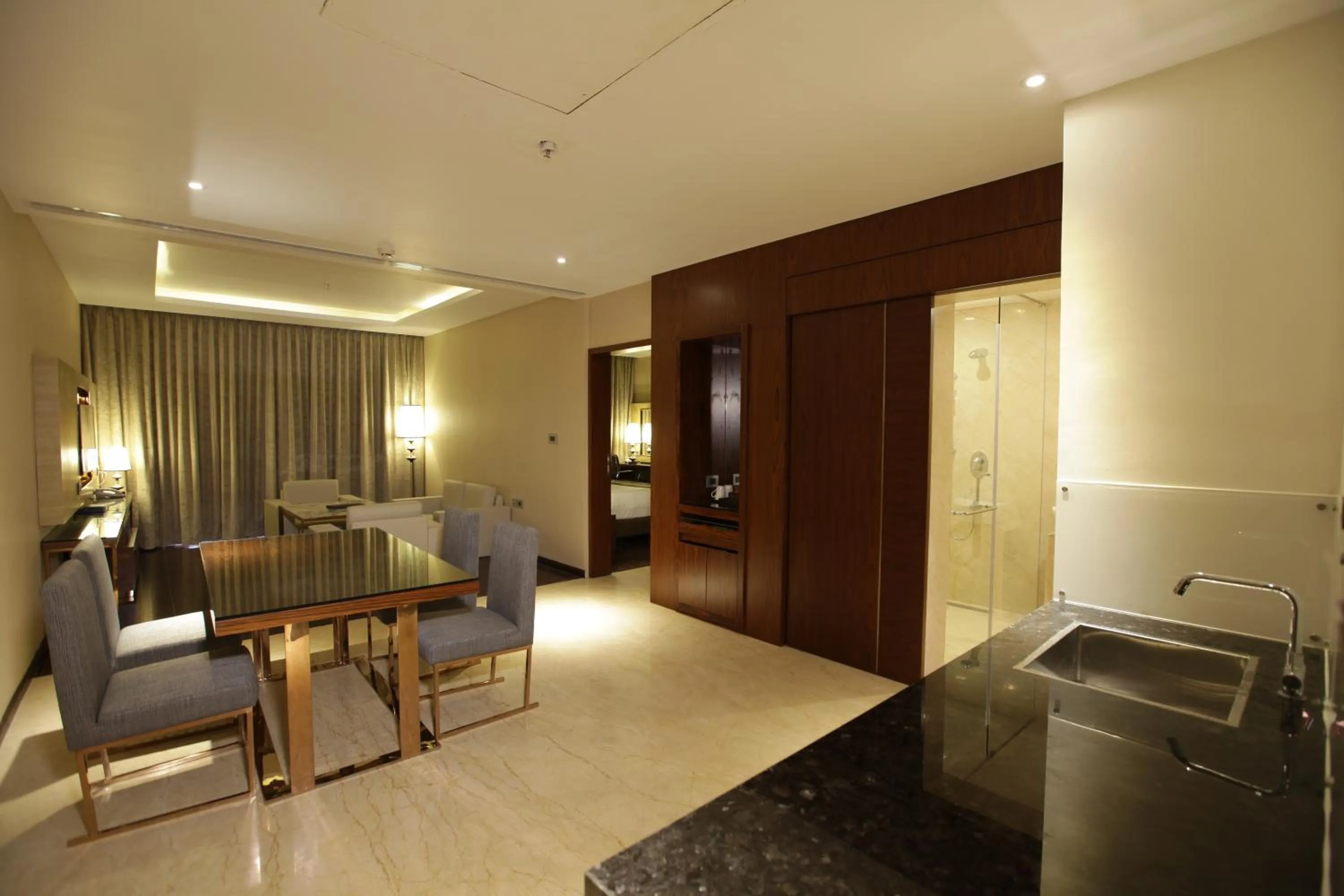 Living room in UVA Meridian Bay Resort & Spa