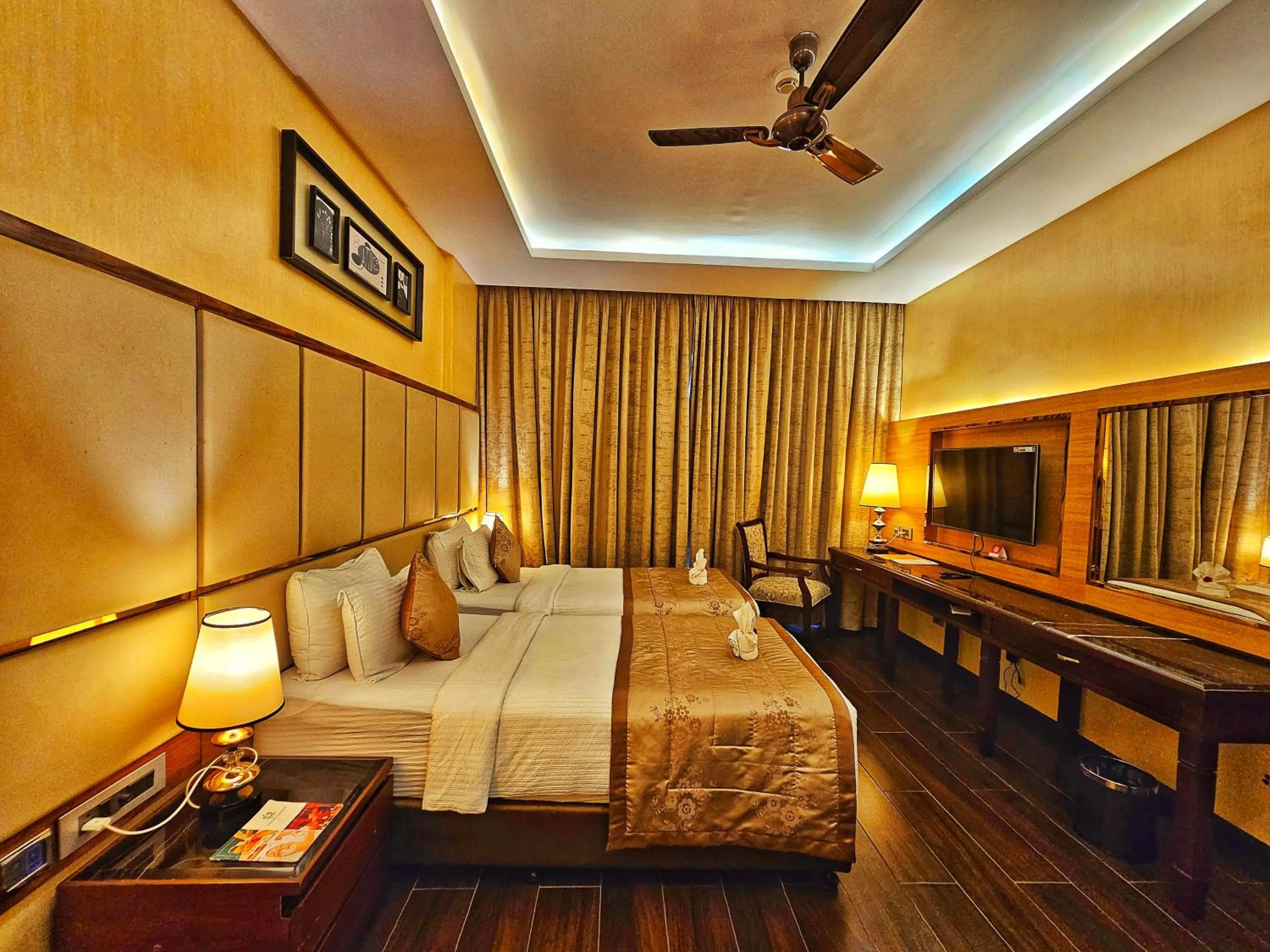 Photo of the whole room, Bed in UVA Meridian Bay Resort & Spa