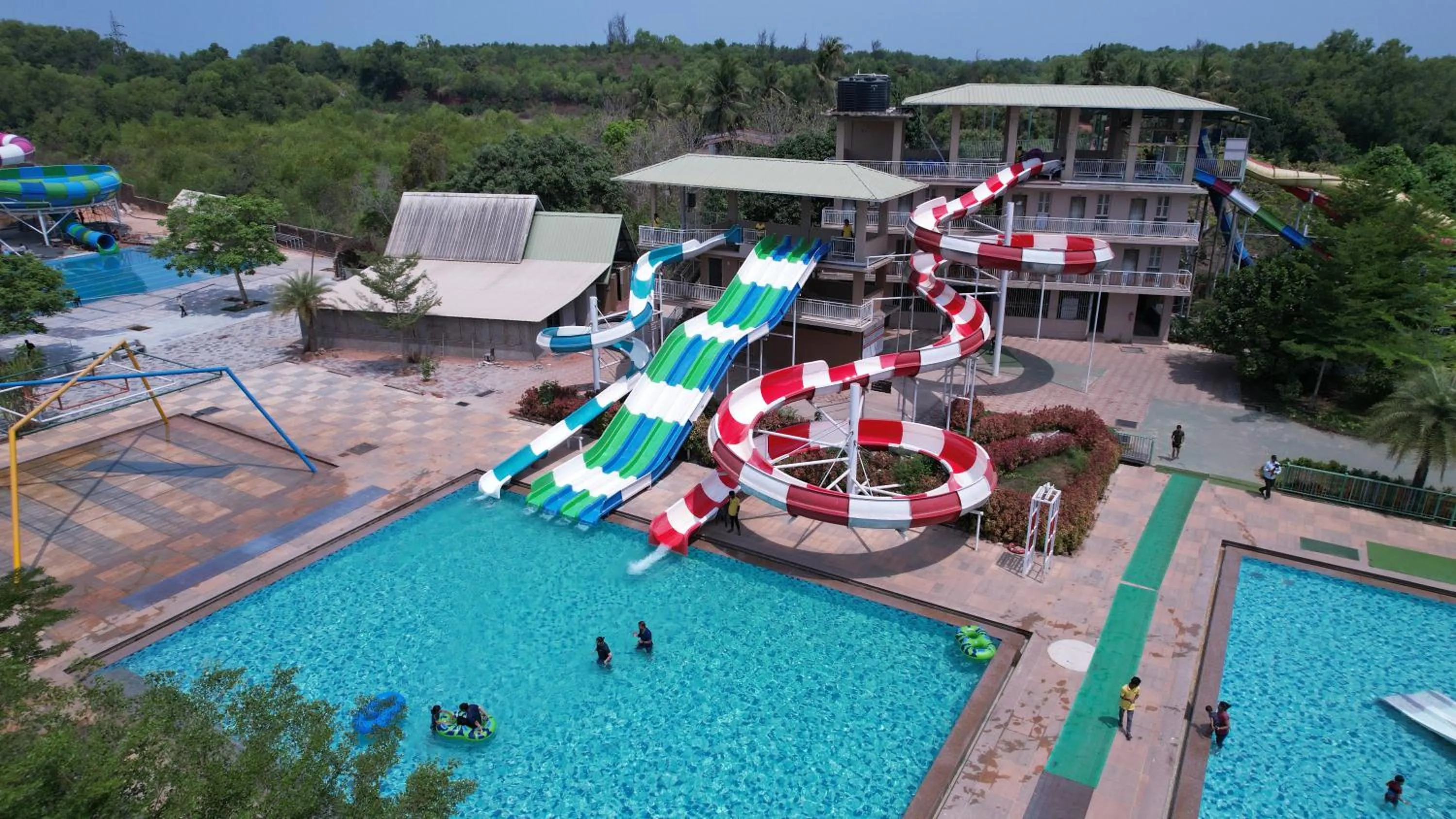 Aqua park in UVA Meridian Bay Resort & Spa
