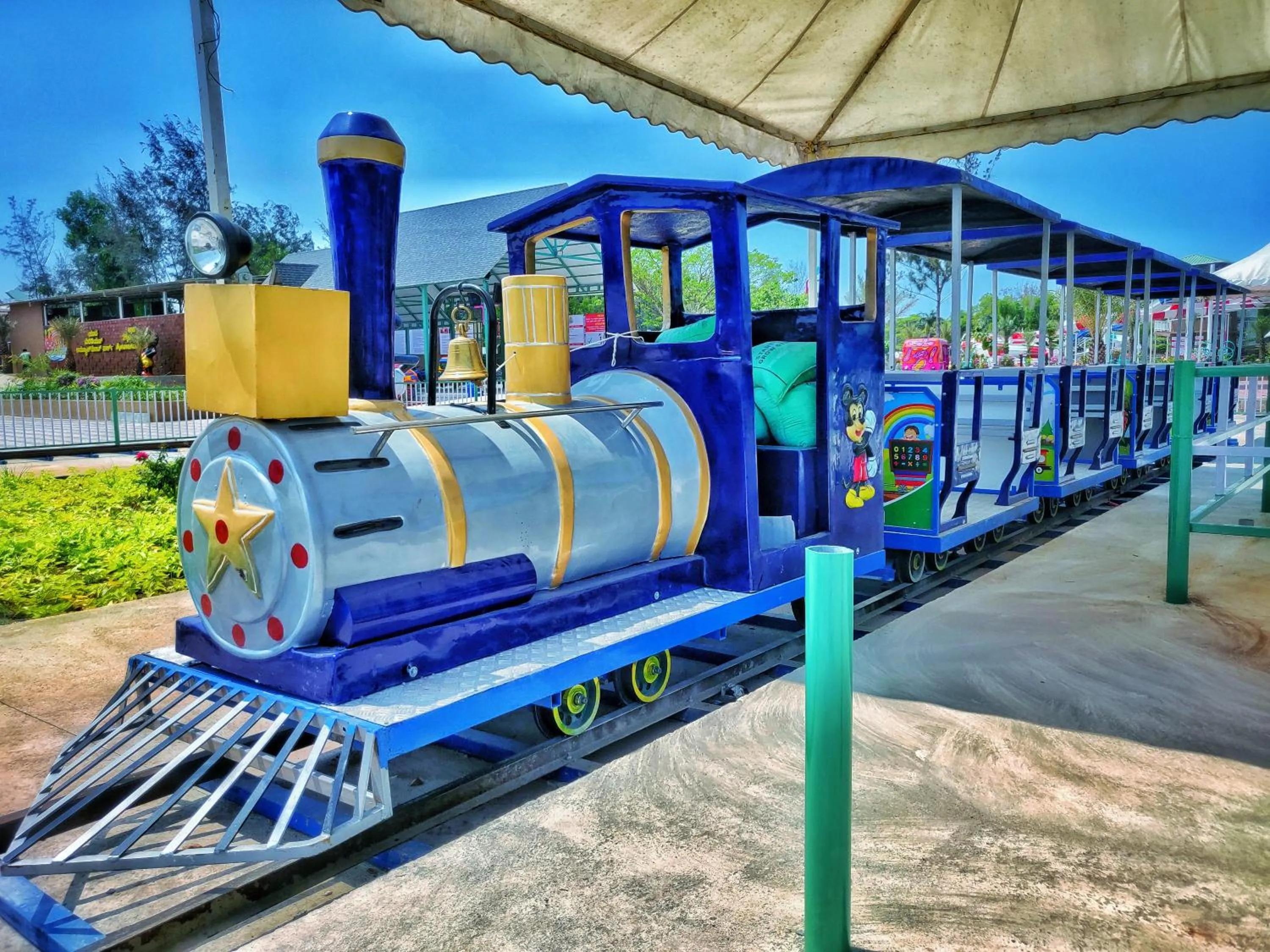 Aqua park in UVA Meridian Bay Resort & Spa