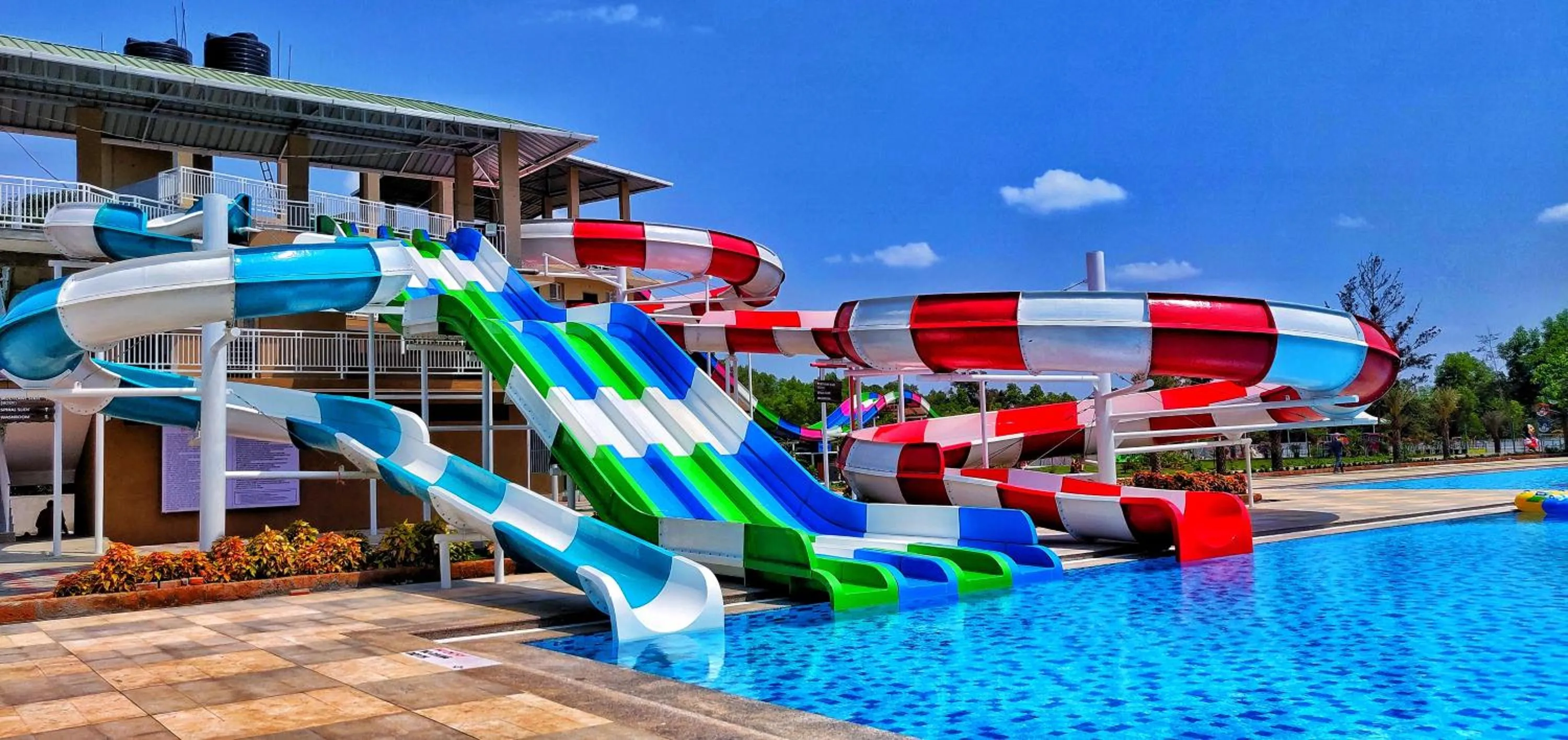 Aqua park in UVA Meridian Bay Resort & Spa