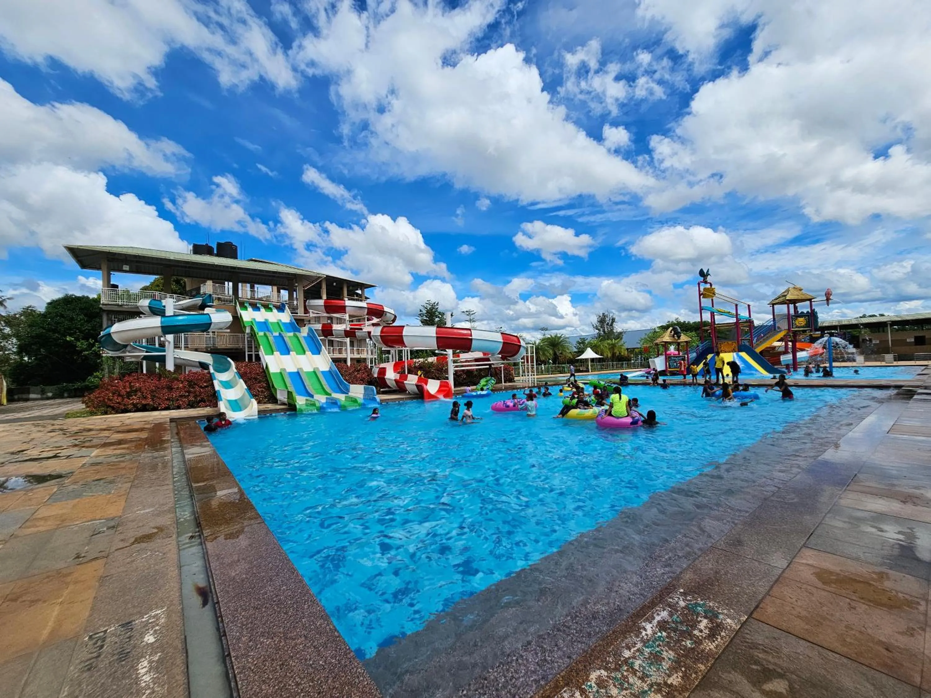 Aqua park in UVA Meridian Bay Resort & Spa