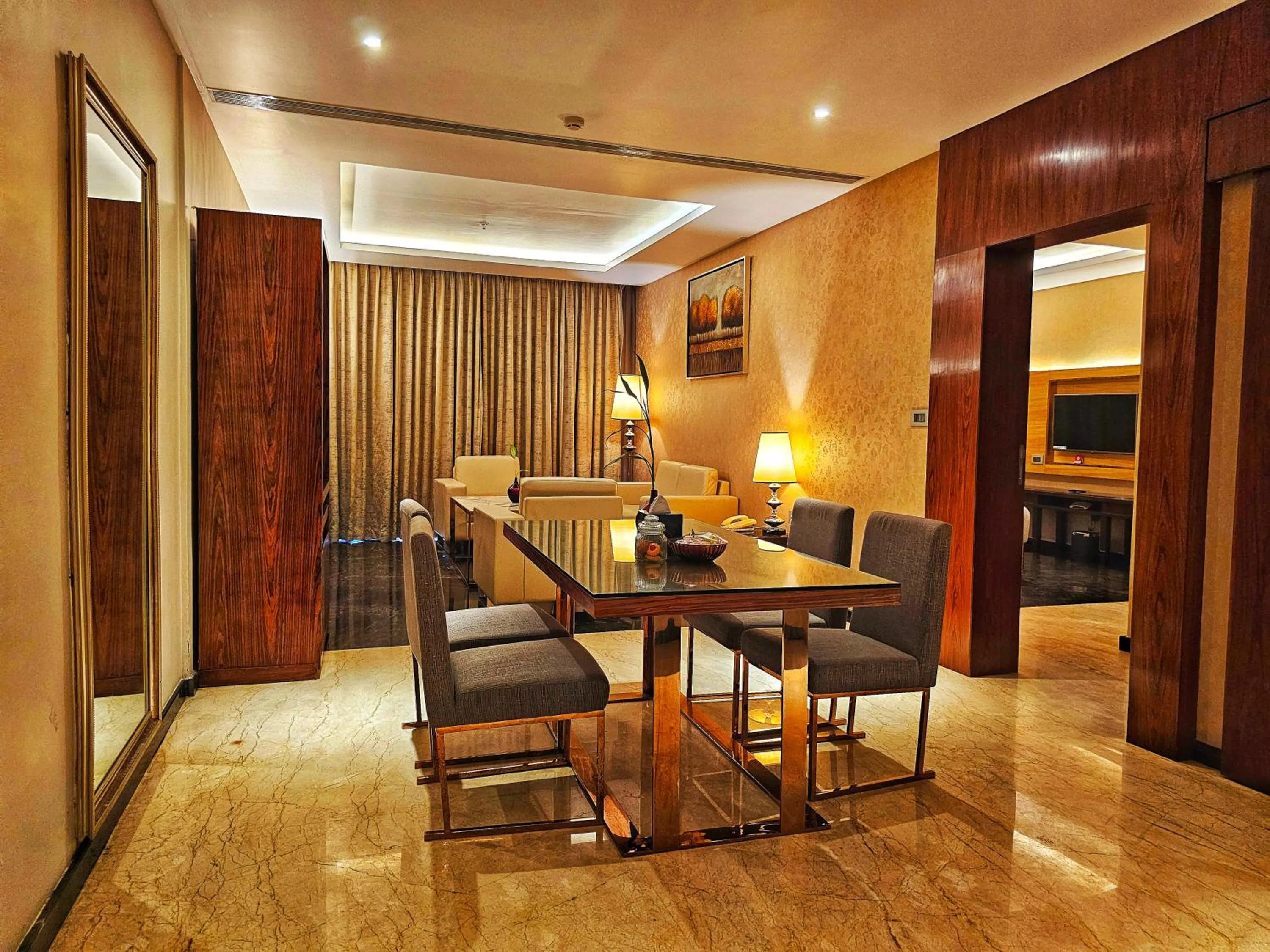 Living room in UVA Meridian Bay Resort & Spa