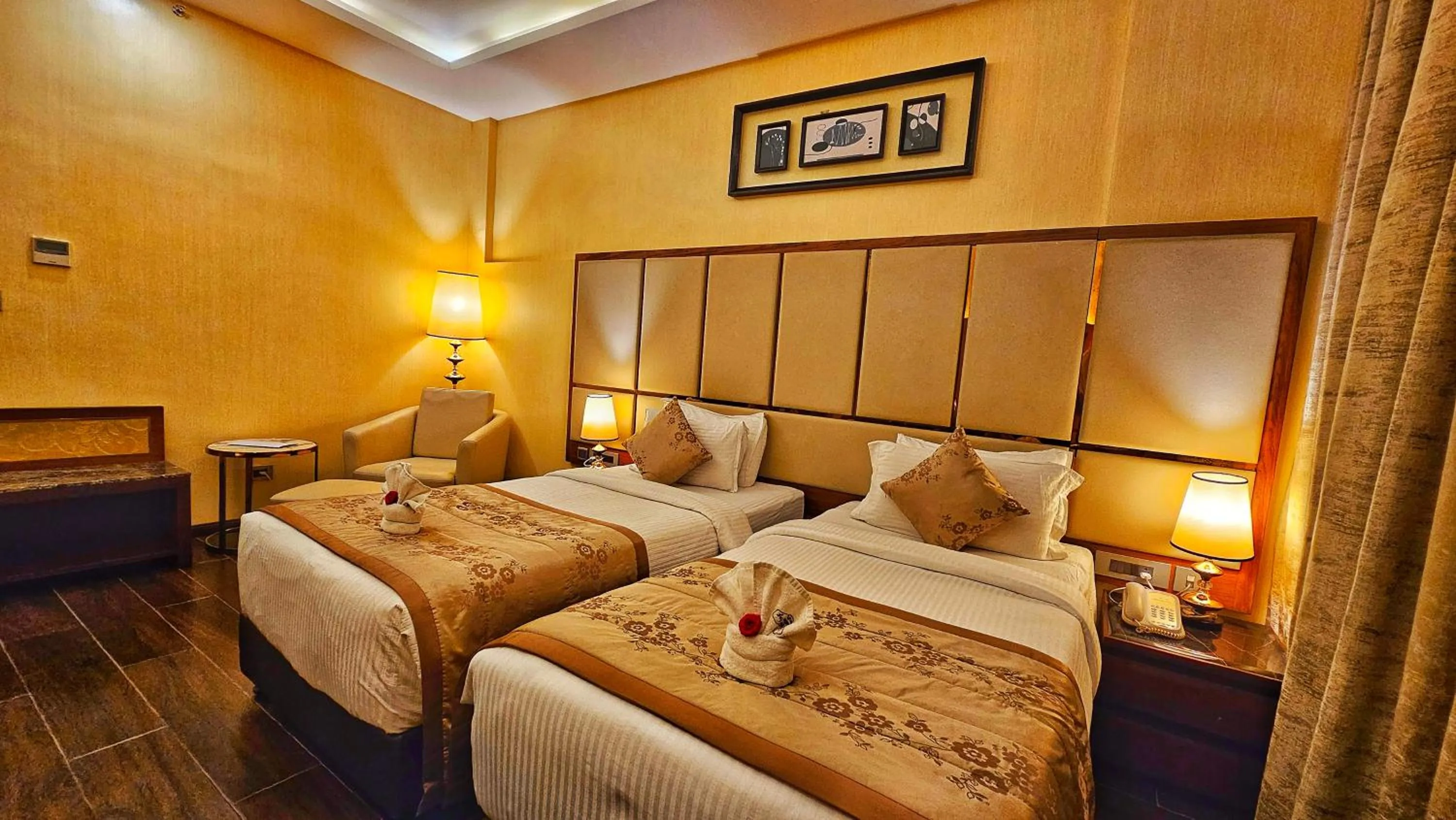 Bed in UVA Meridian Bay Resort & Spa