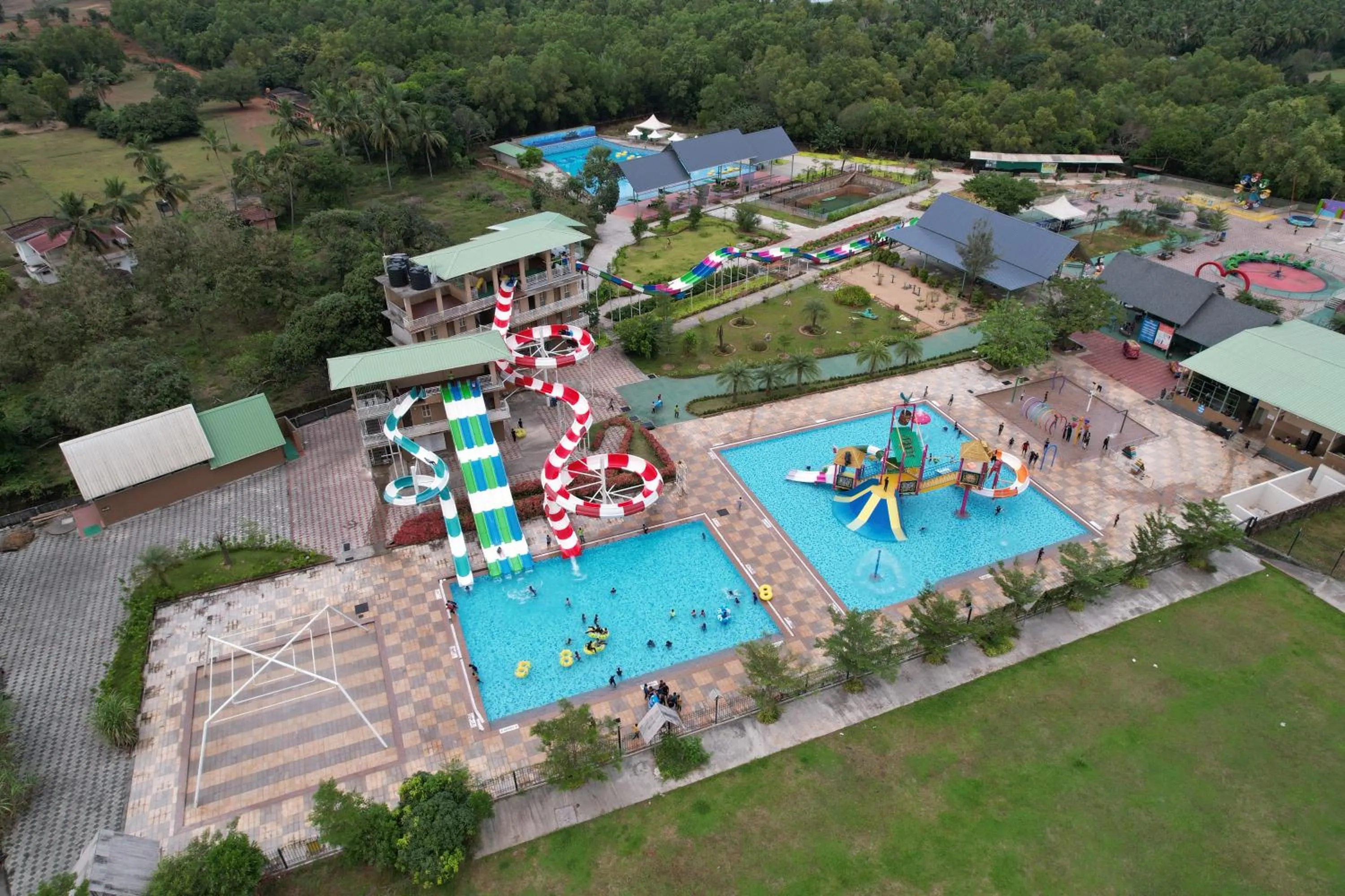Aqua park in UVA Meridian Bay Resort & Spa