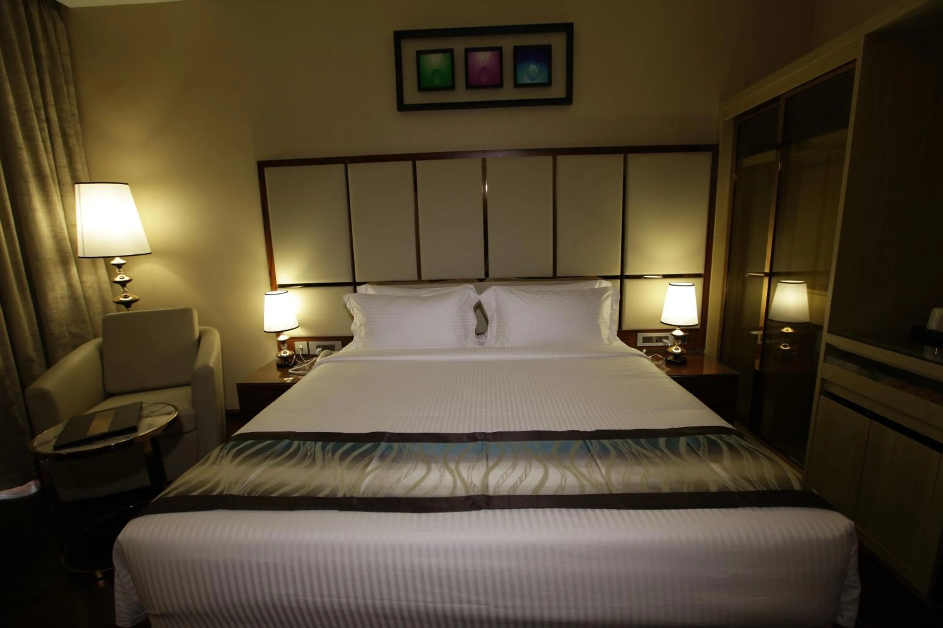 Bed in UVA Meridian Bay Resort & Spa