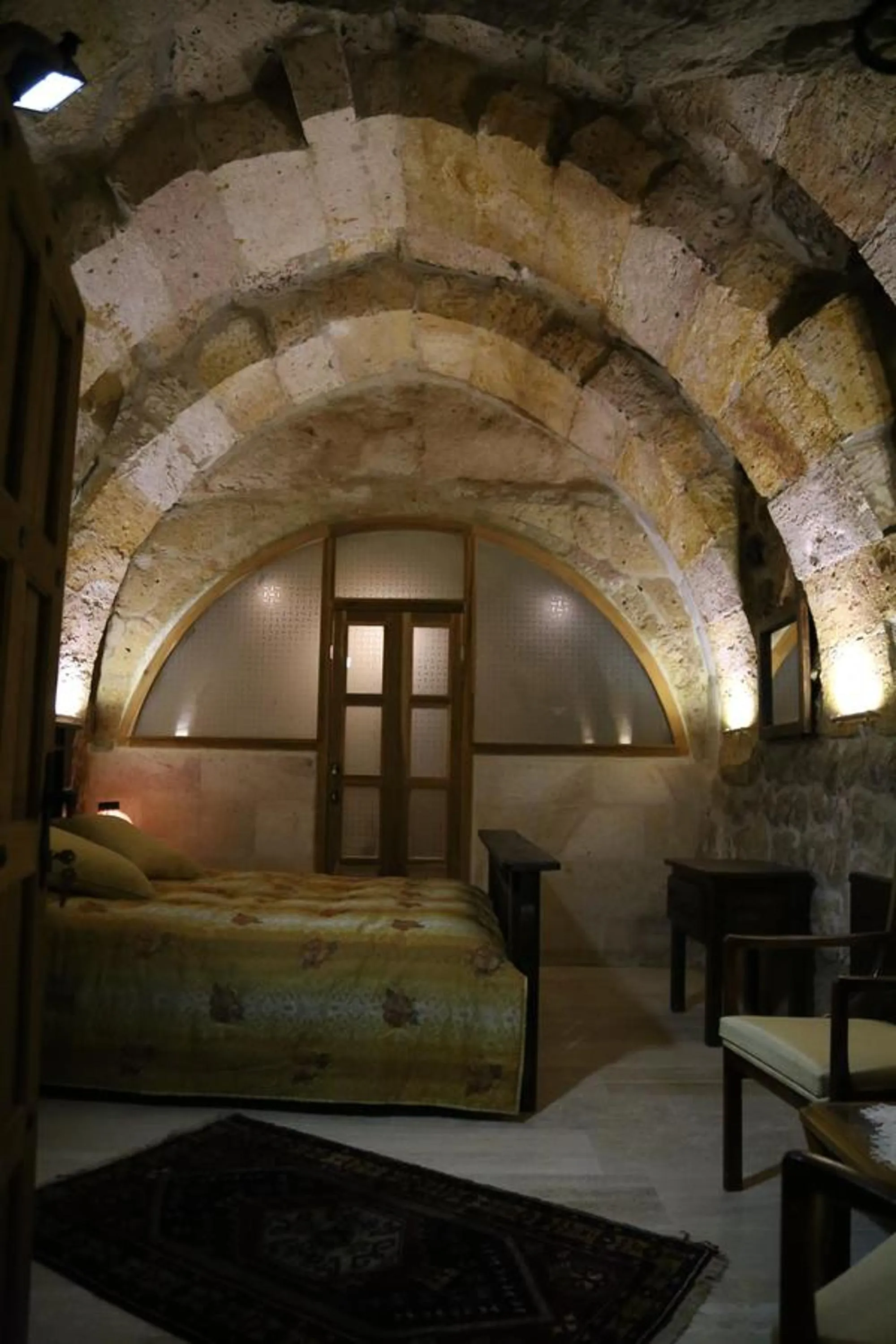 Decorative detail in Hanımkız Konagı