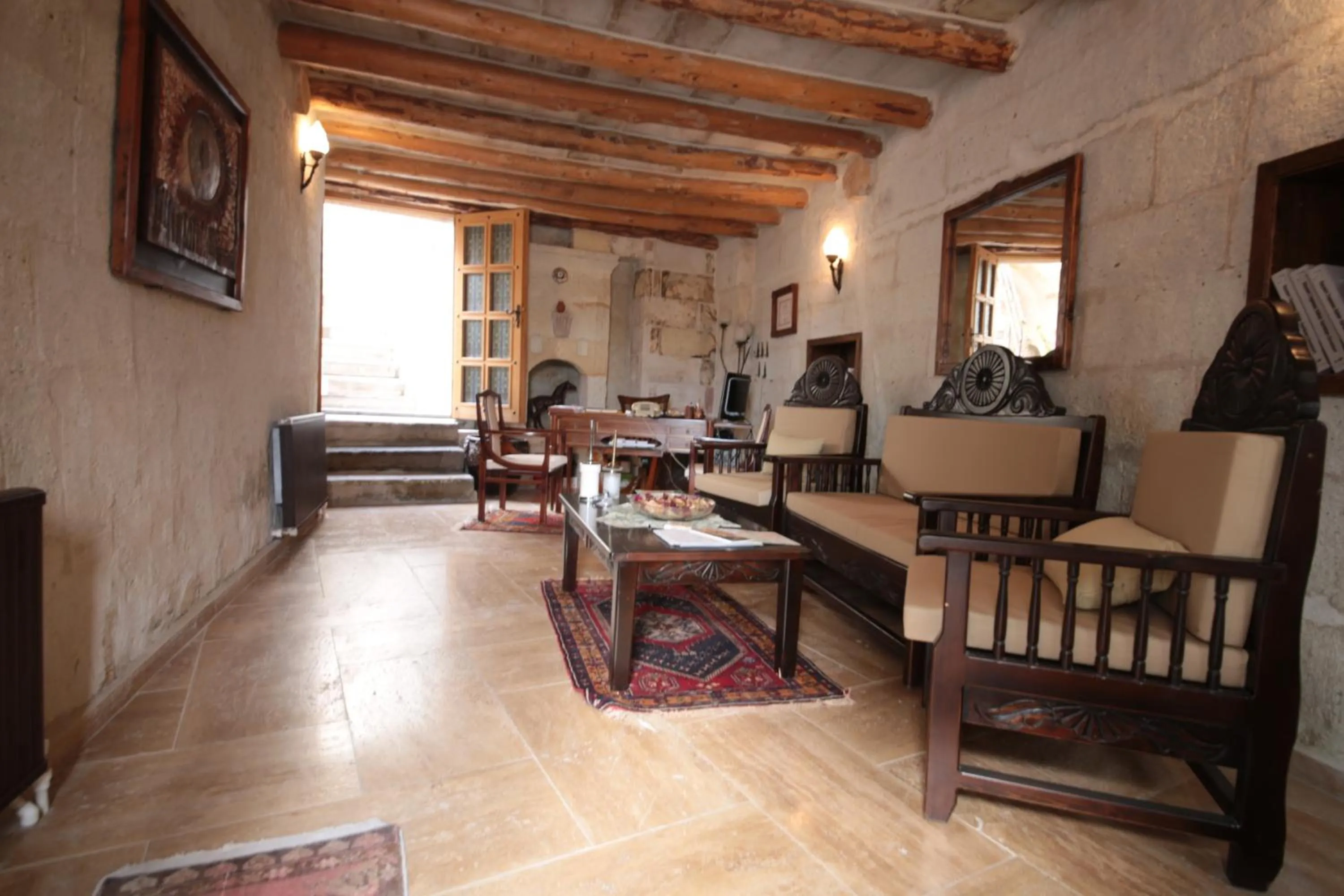 Seating area in Hanımkız Konagı