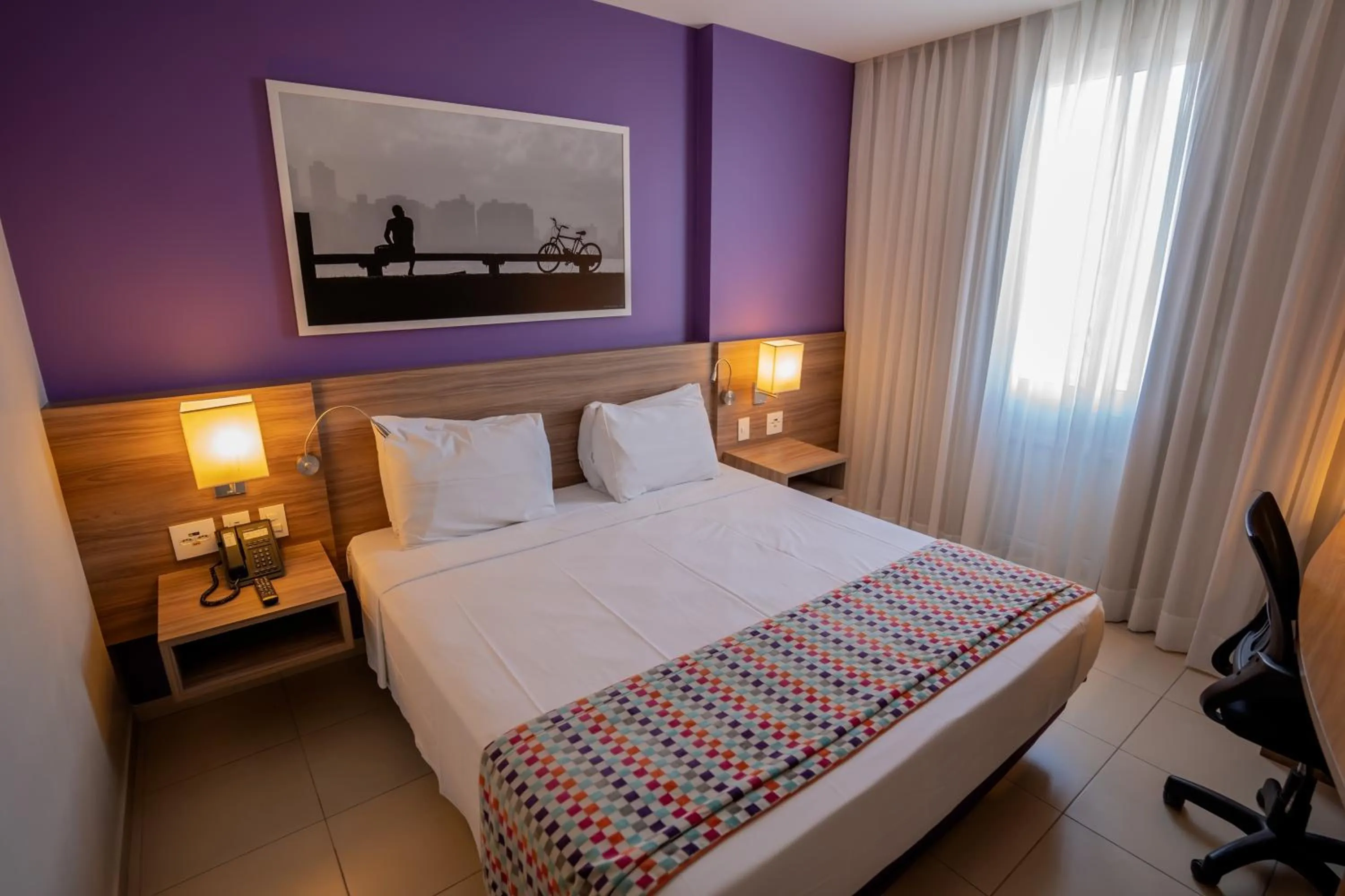 Bed in Comfort Hotel Santos