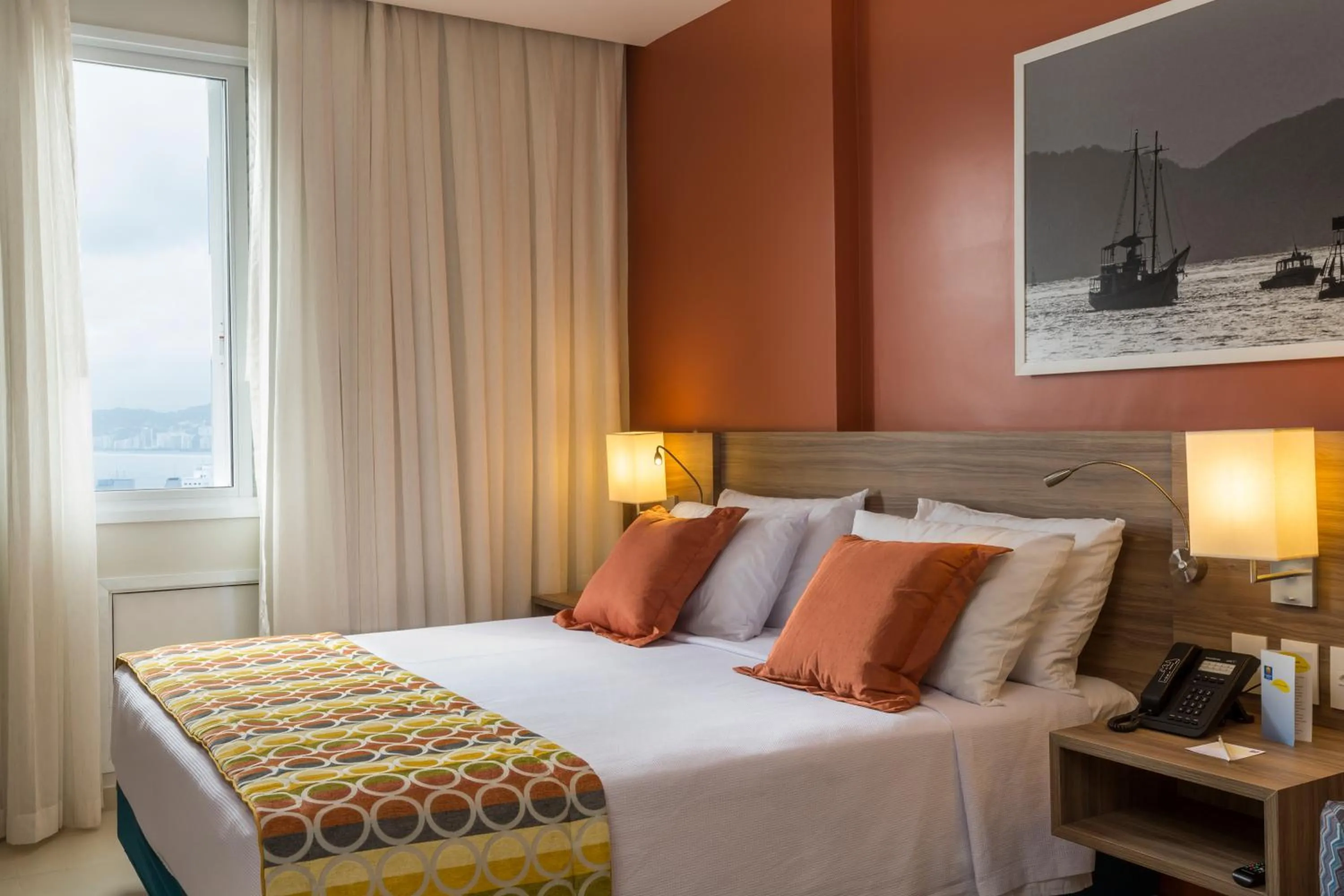 Bed in Comfort Hotel Santos