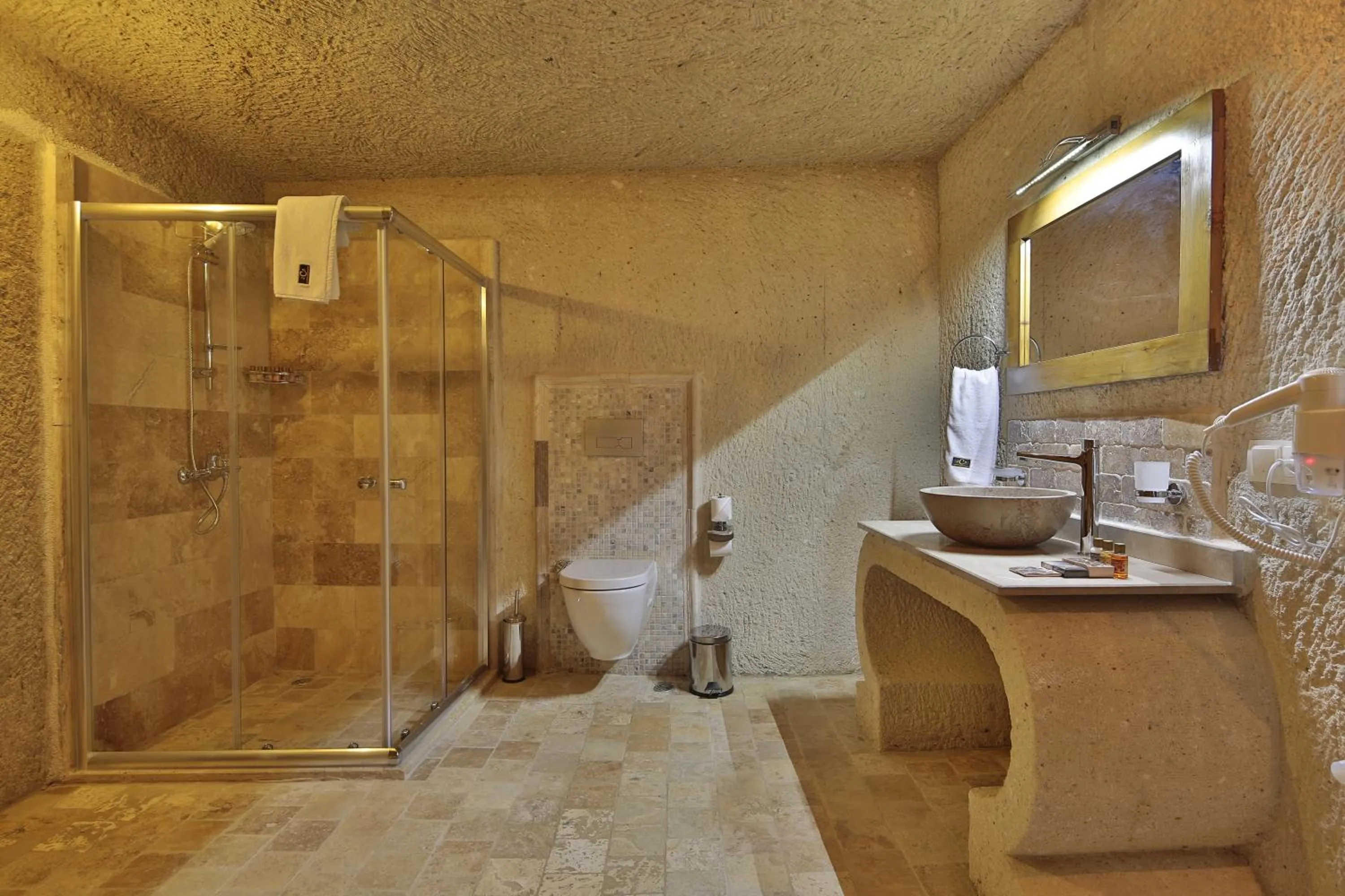 Bathroom in Jacob's Cave Suites - Cappadocia