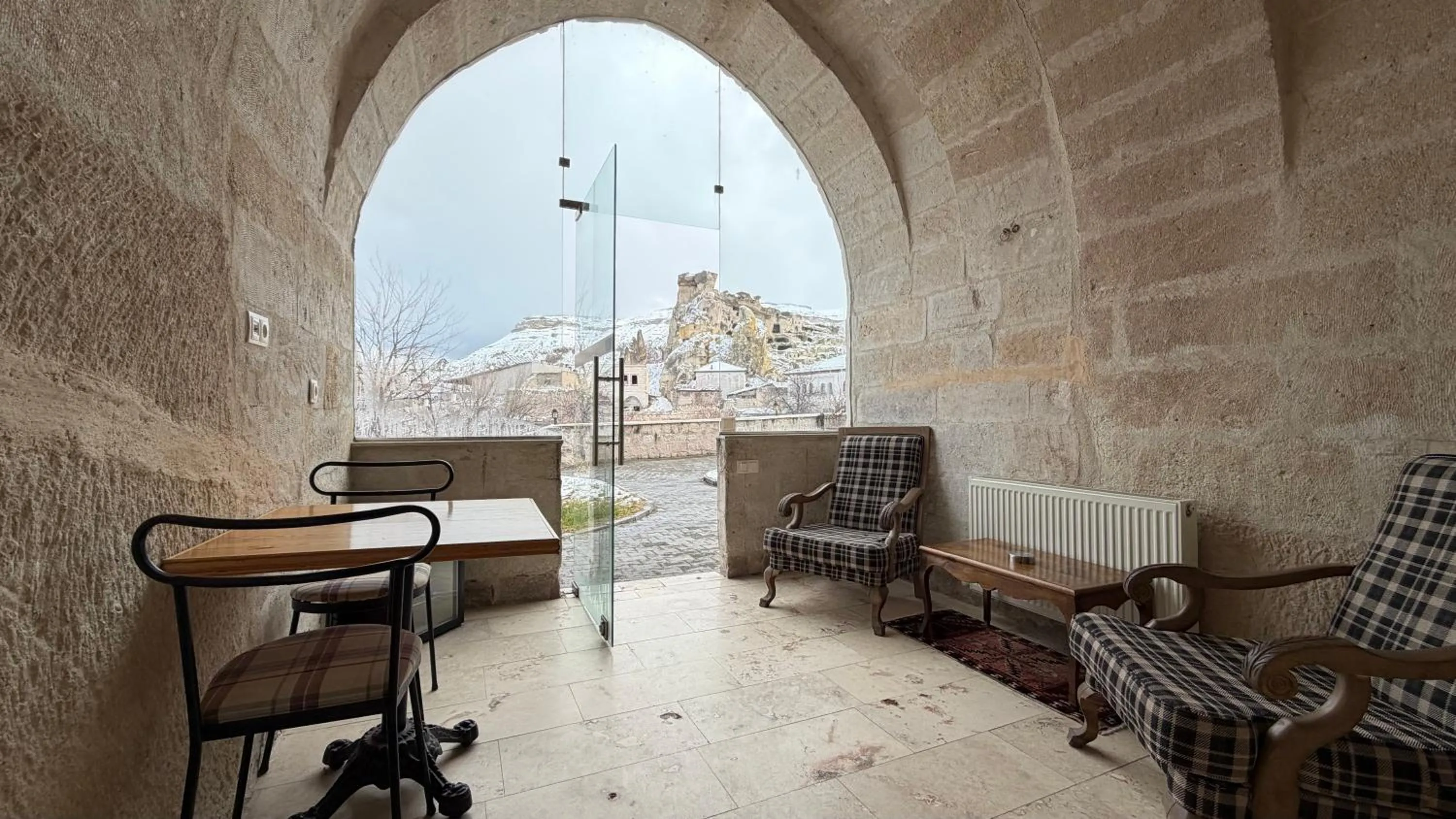 Balcony/Terrace in Jacob's Cave Suites - Cappadocia