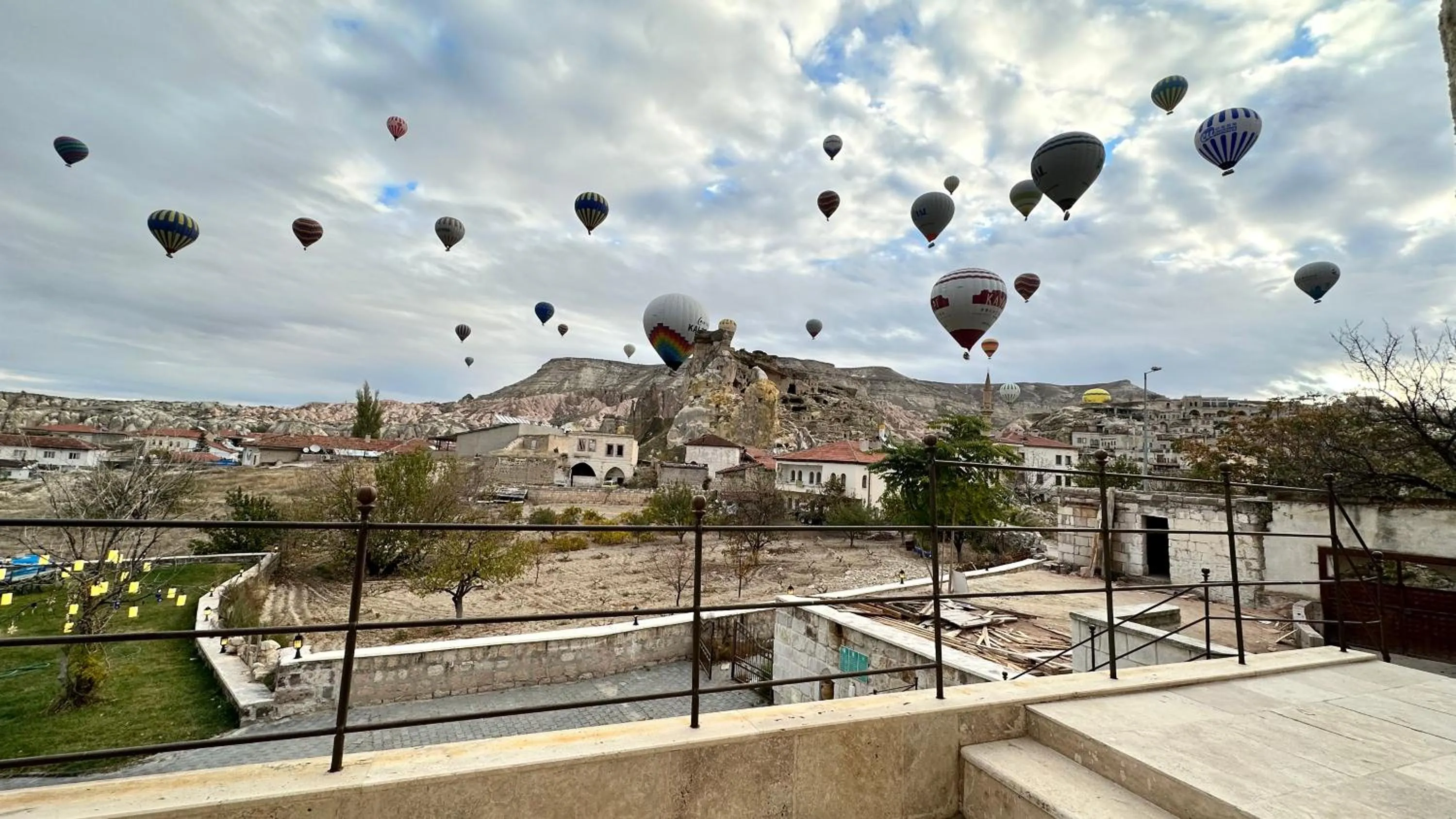 Patio in Jacob's Cave Suites - Cappadocia