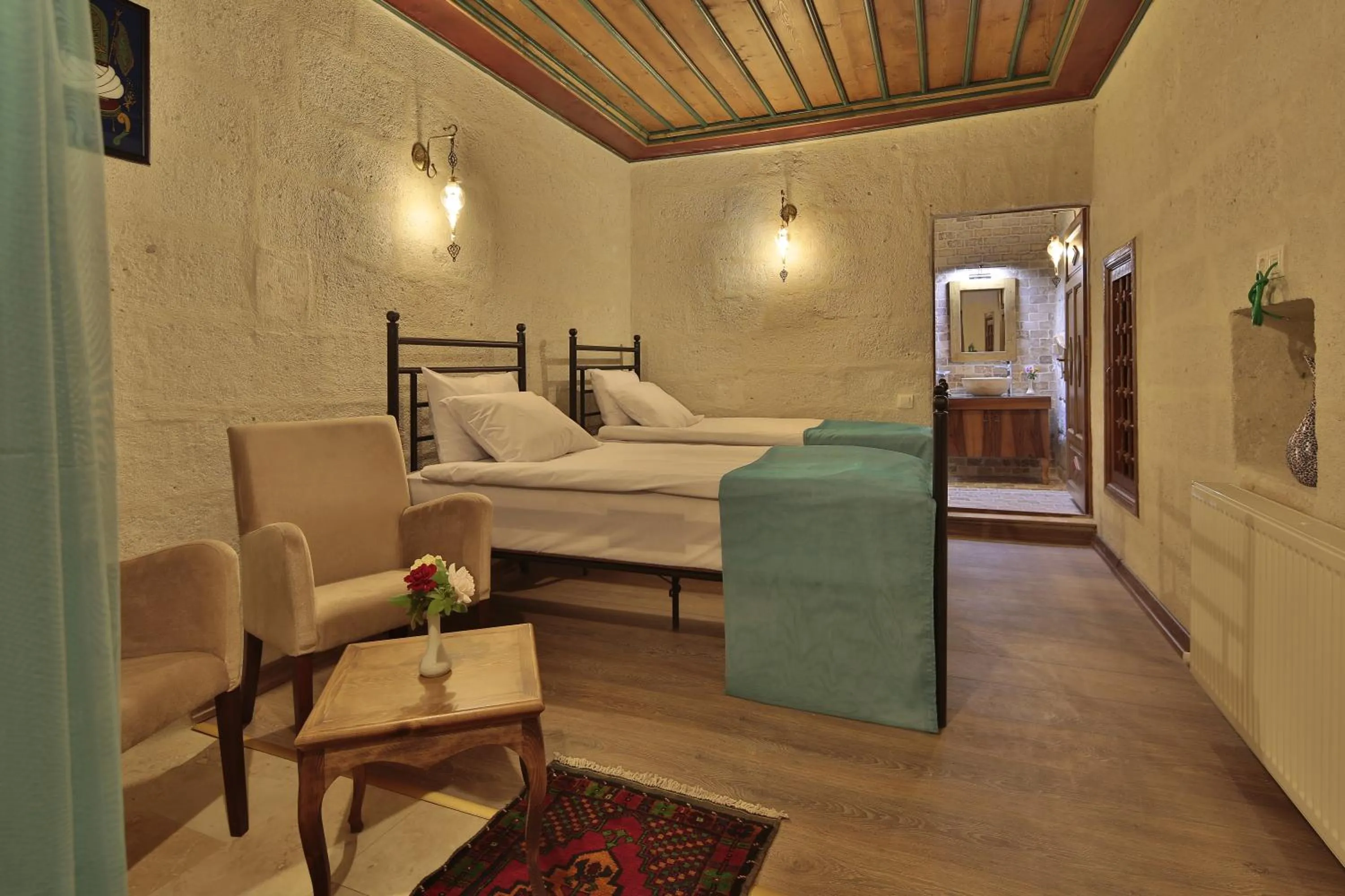 Bedroom, Bed in Jacob's Cave Suites - Cappadocia